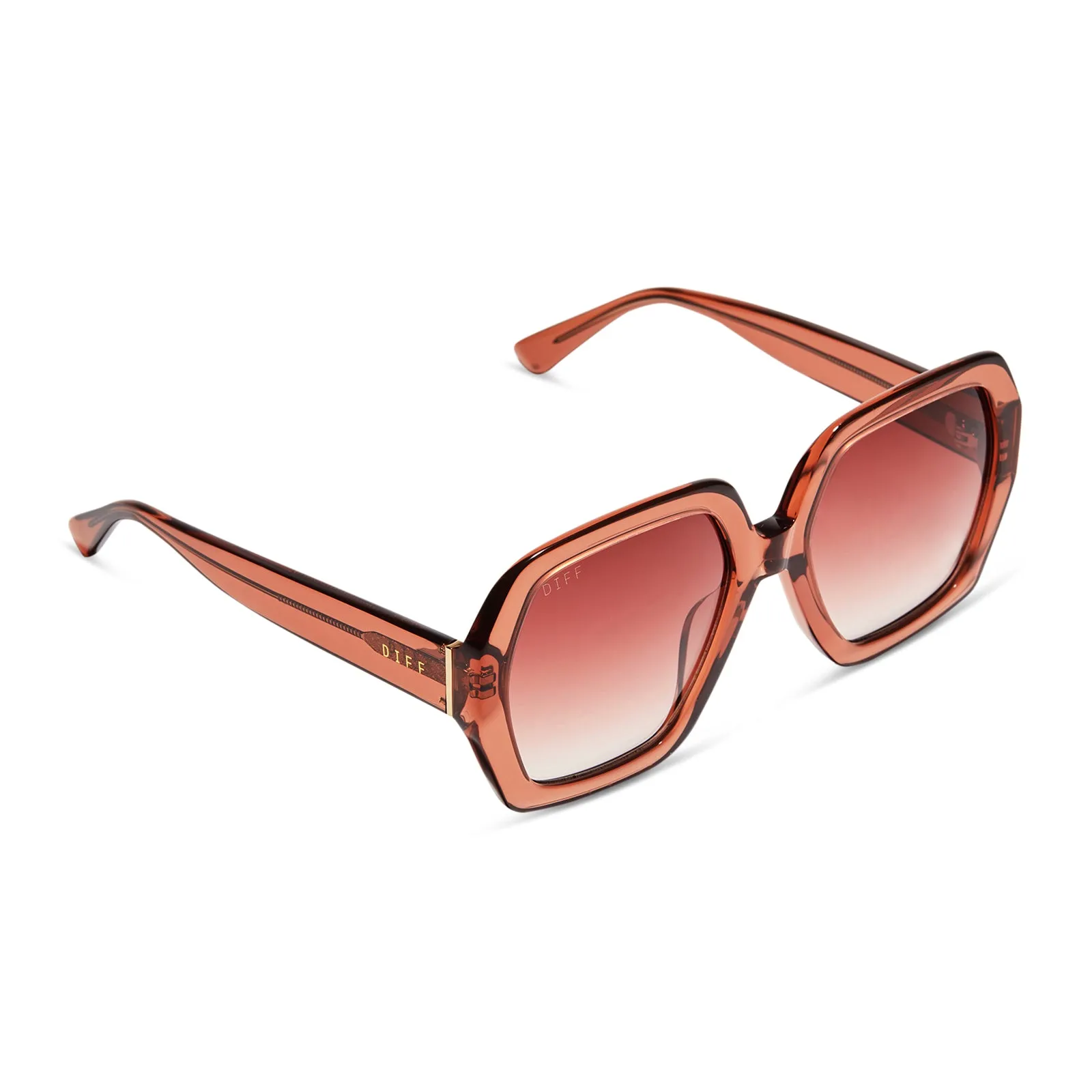 NOLA - DUSK + DUSK GRADIENT SUNGLASSES sold by Diff Eyewear product image thumbnail 4