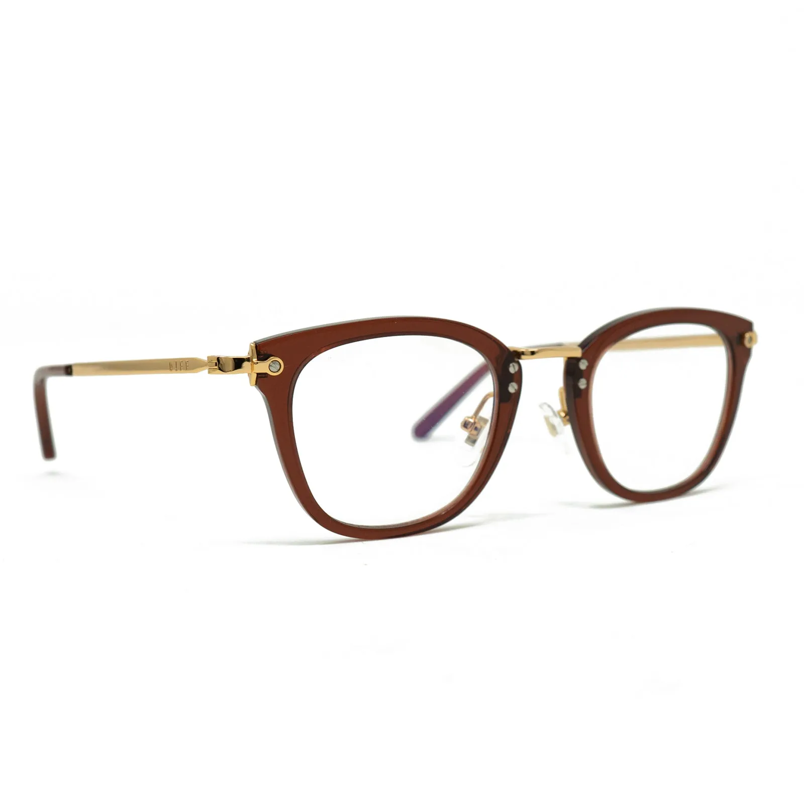 RUE - DEEP AMBER + PRESCRIPTION GLASSES sold by Diff Eyewear product image thumbnail 2