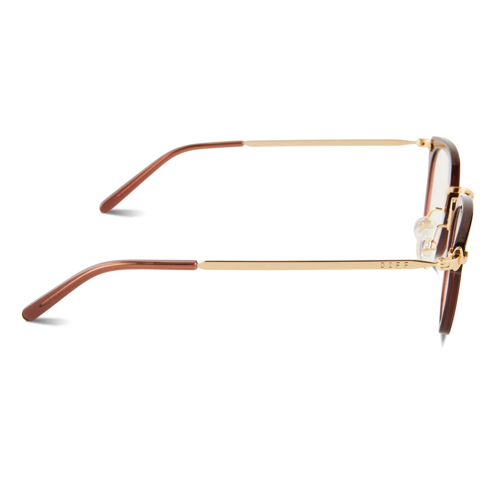 RUE - DEEP AMBER + PRESCRIPTION GLASSES sold by Diff Eyewear product image thumbnail 3