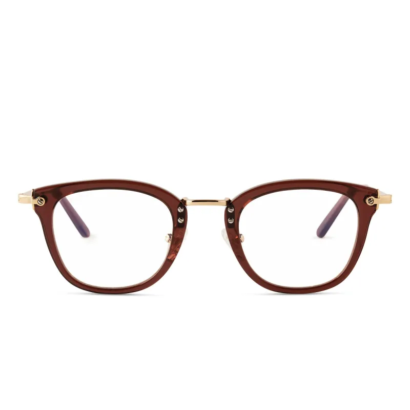 RUE - DEEP AMBER + PRESCRIPTION GLASSES sold by Diff Eyewear