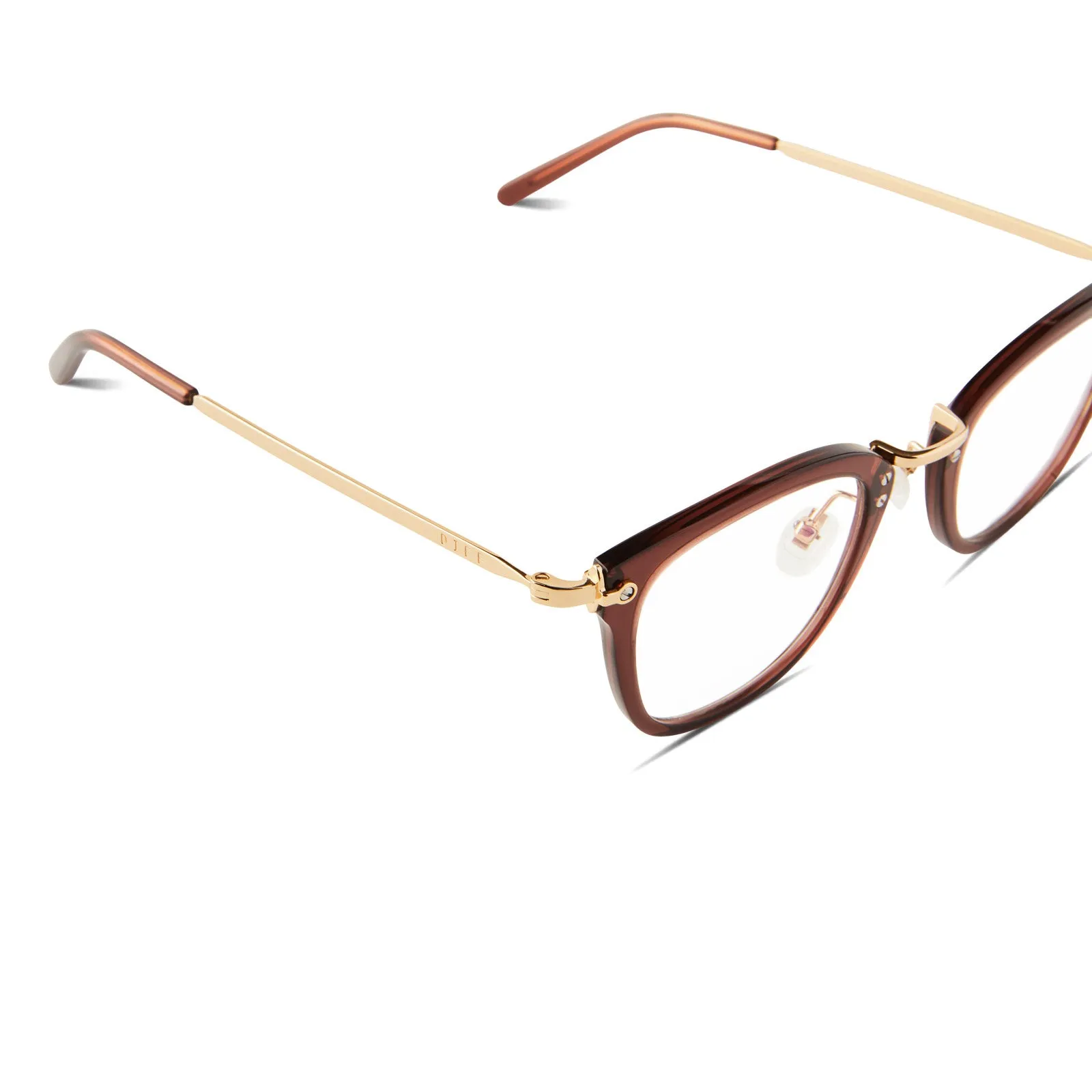 RUE - DEEP AMBER + PRESCRIPTION GLASSES sold by Diff Eyewear product image thumbnail 4