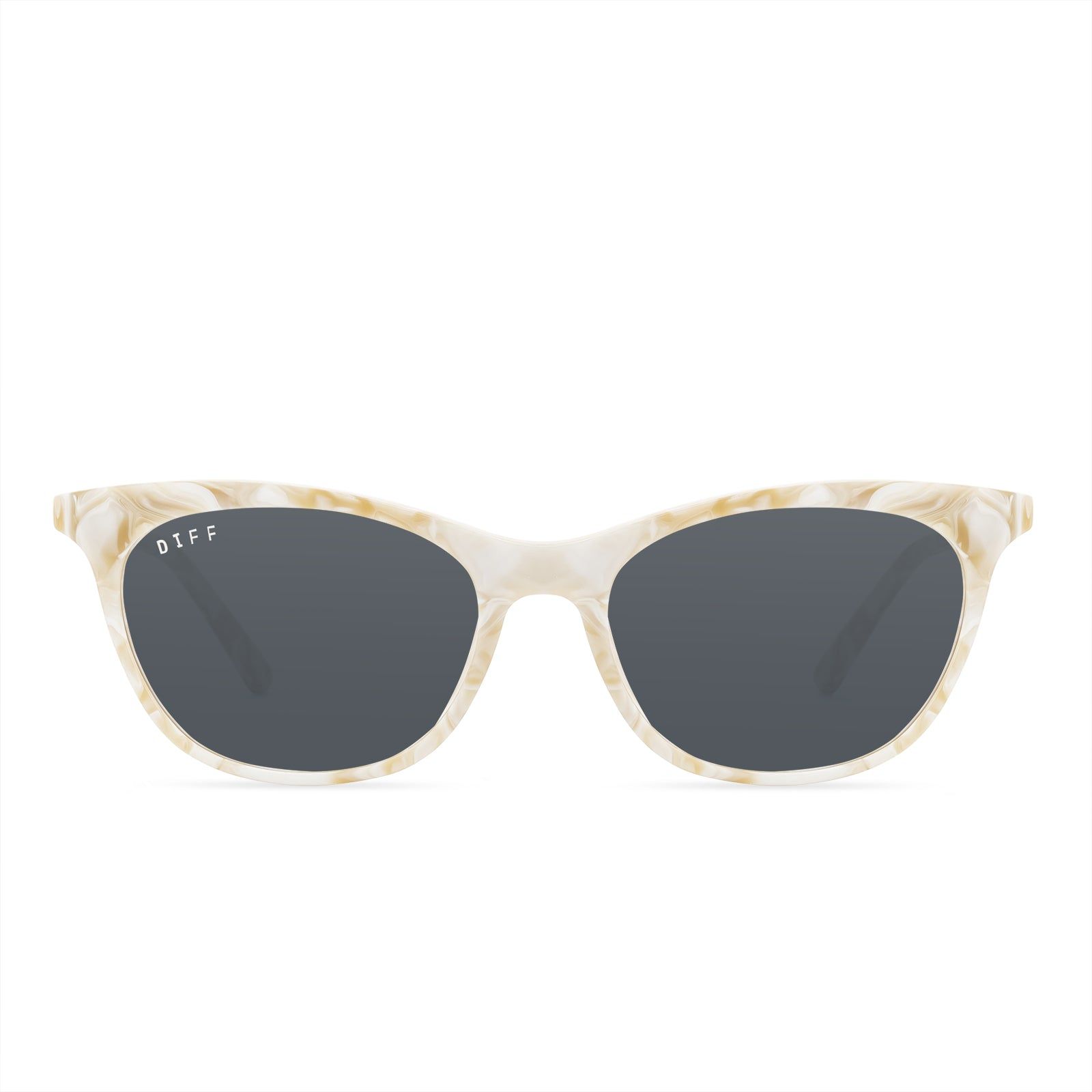 JADE - CASHMERE + CLEAR GLASSES sold by Diff Eyewear product image thumbnail 5