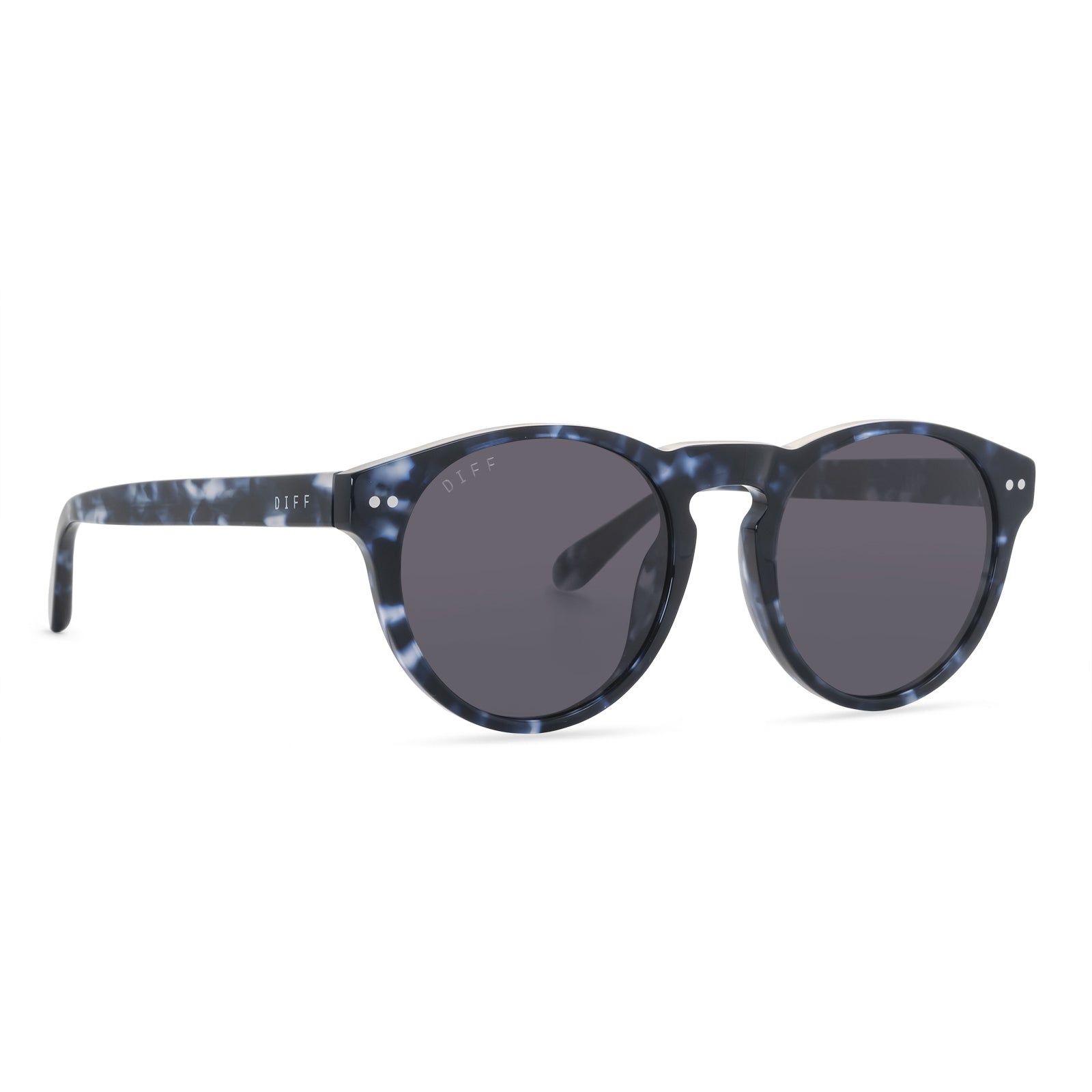 CODY - MIDNIGHT MARBLE + GREY + POLARIZED SUNGLASSES sold by Diff Eyewear product image thumbnail 2