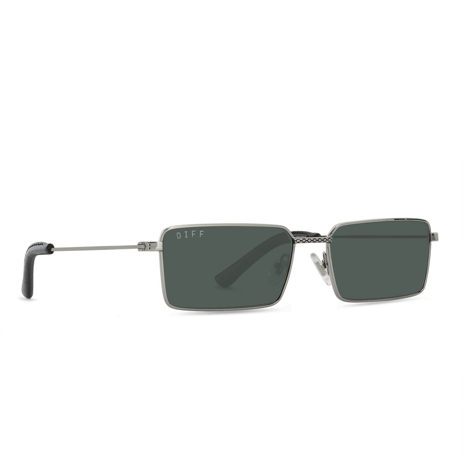 SLYTHERIN™ - CUNNING SILVER + EMERALD SUNGLASSES sold by Diff Eyewear product image thumbnail 3