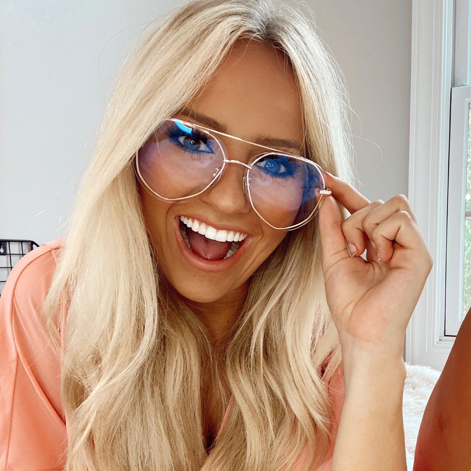 LENOX - SILVER + BLUE LIGHT TECHNOLOGY GLASSES sold by Diff Eyewear product image thumbnail 5