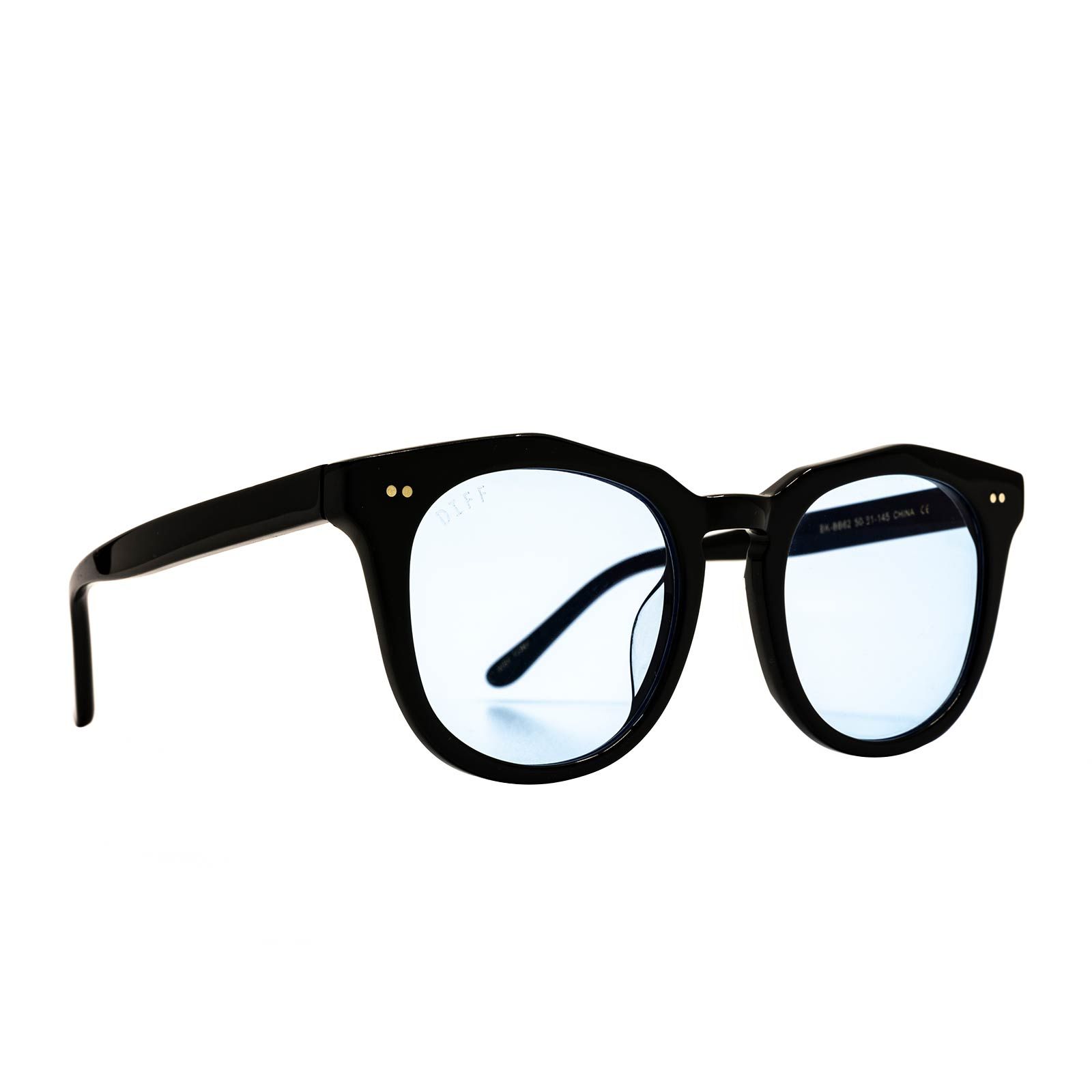 WESTON - BLACK + BLUE BLUE LIGHT TECHNOLOGY GLASSES sold by Diff Eyewear product image thumbnail 2