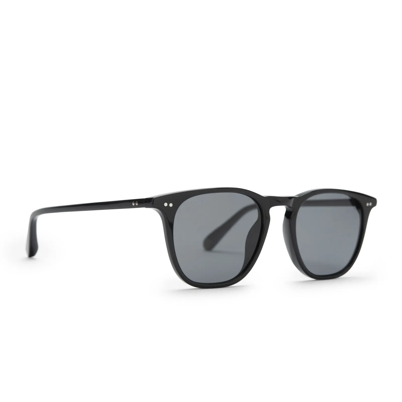 MAXWELL - BLACK + GREY POLARIZED SUNGLASSES sold by Diff Eyewear product image thumbnail 2