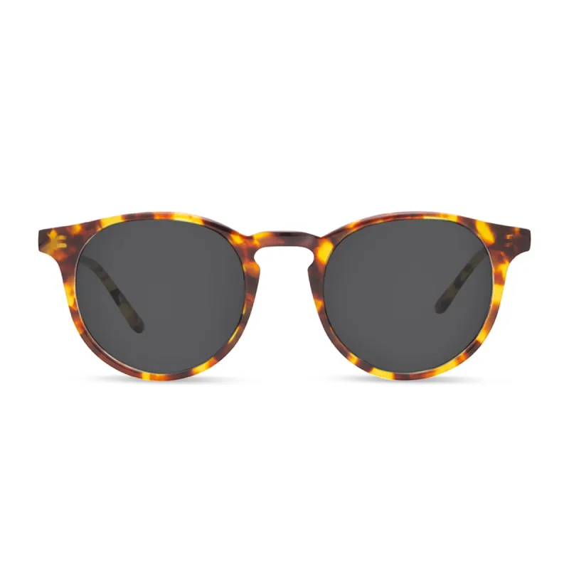SAWYER - AMBER TORTOISE + GREY SUNGLASSES sold by Diff Eyewear