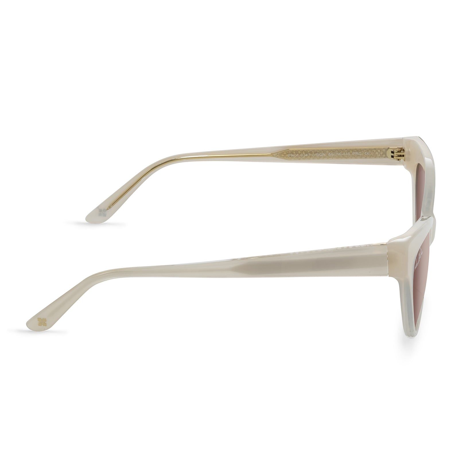 PATRICIA NASH - KELLY + IVORY + BROWN GRADIENT SUNGLASSES sold by Diff Eyewear product image thumbnail 3