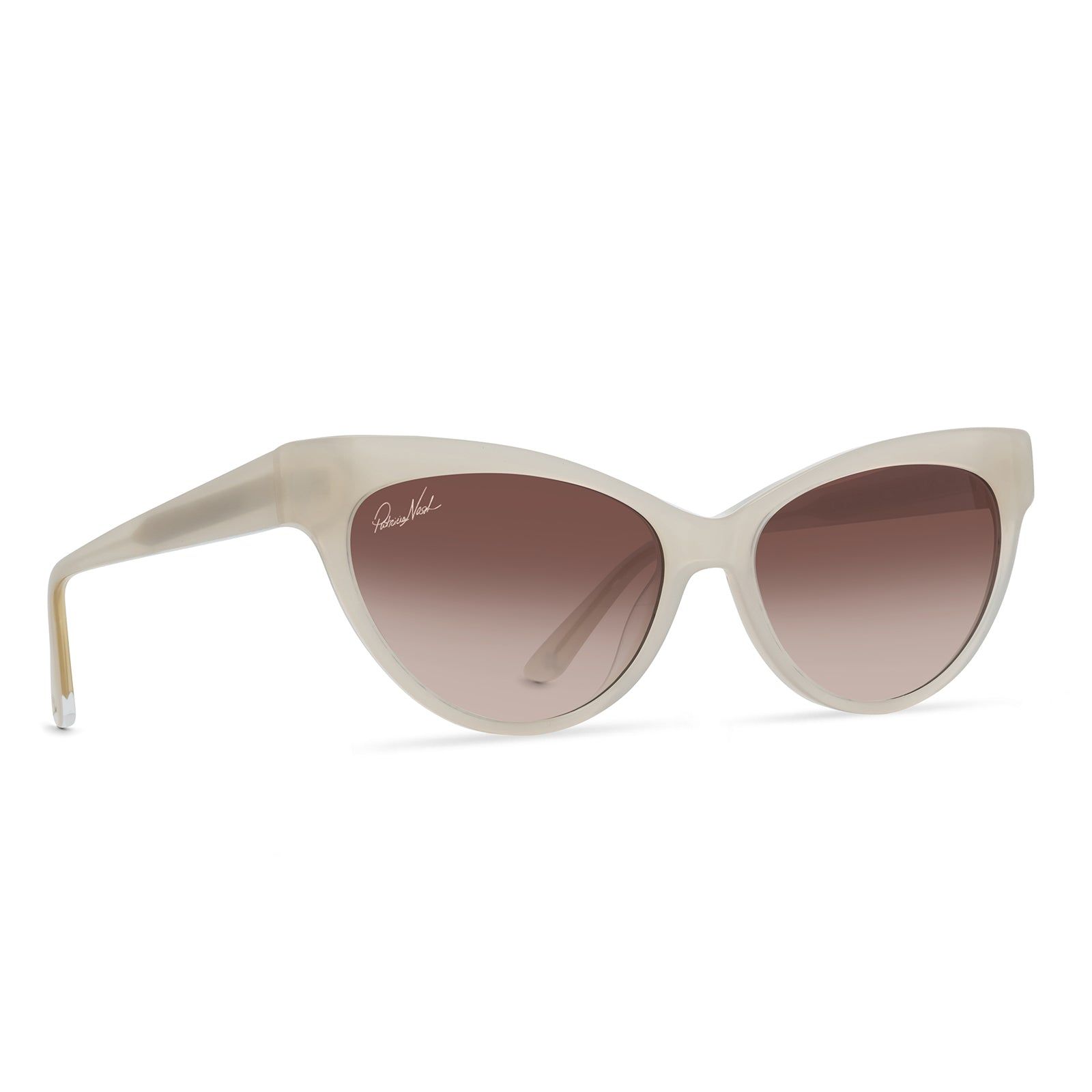 PATRICIA NASH - KELLY + IVORY + BROWN GRADIENT SUNGLASSES sold by Diff Eyewear product image thumbnail 2