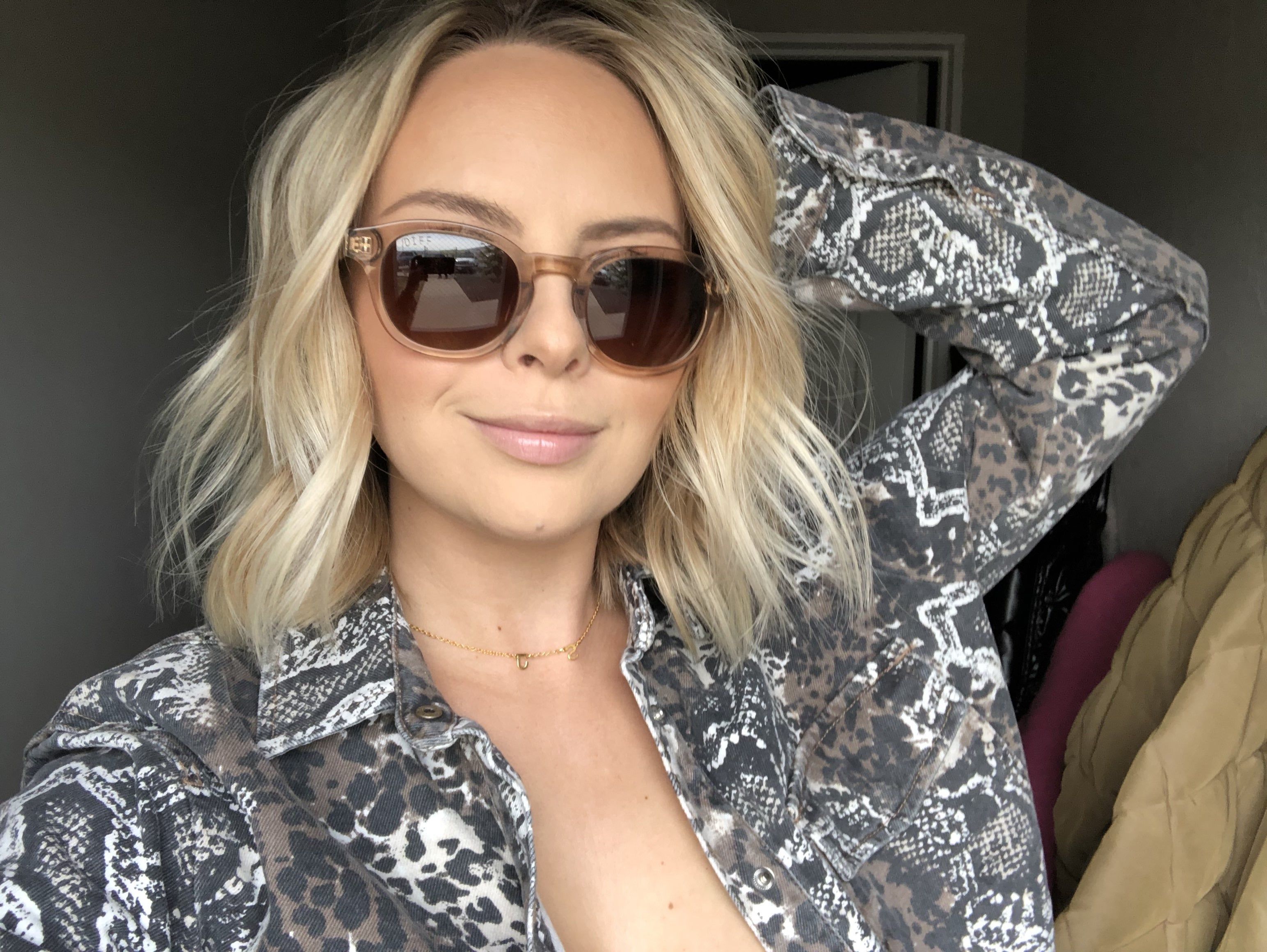 ARLO - VINTAGE CRYSTAL + BROWN GRADIENT POLARIZED SUNGLASSES sold by Diff Eyewear product image thumbnail 7