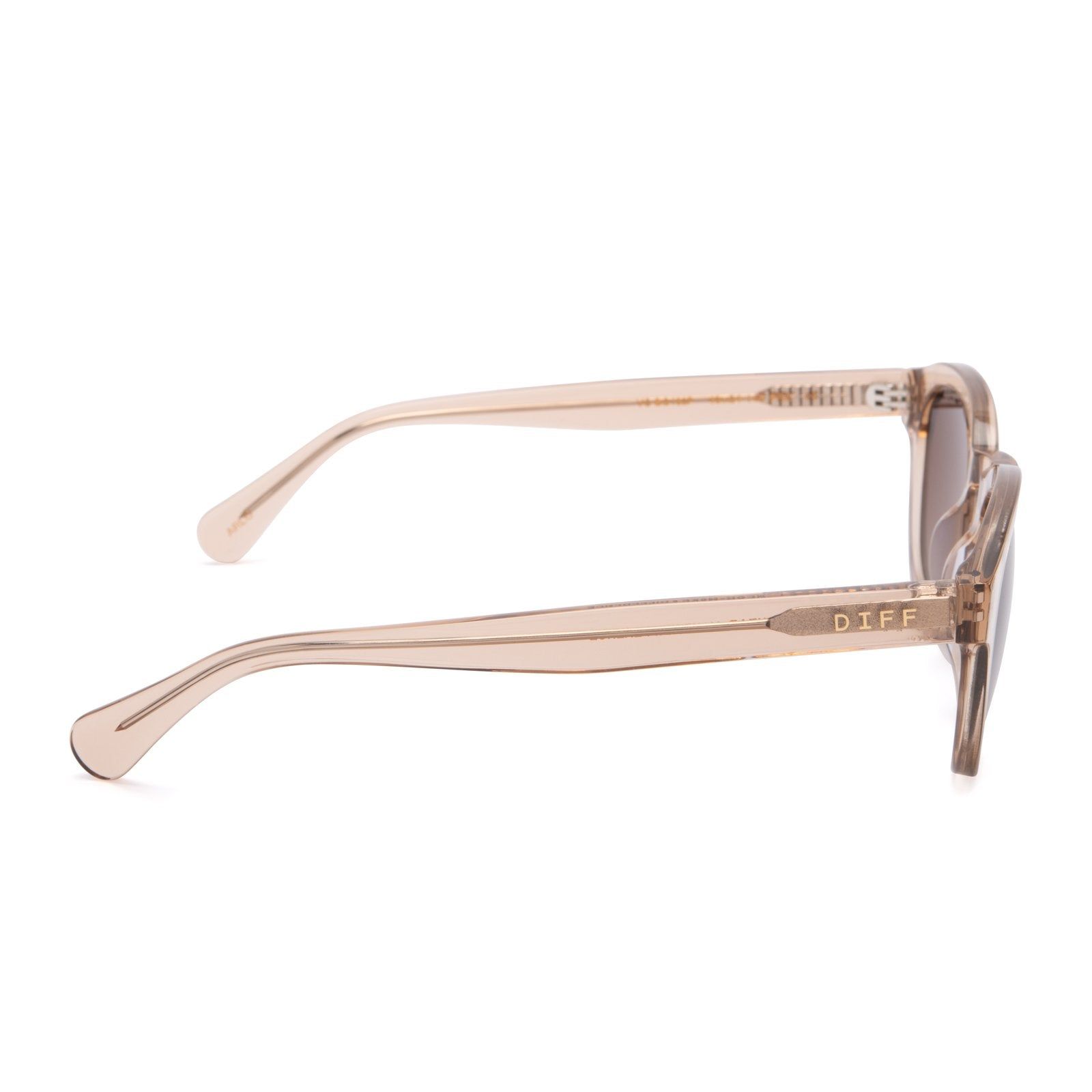 ARLO - VINTAGE CRYSTAL + BROWN GRADIENT POLARIZED SUNGLASSES sold by Diff Eyewear product image thumbnail 3