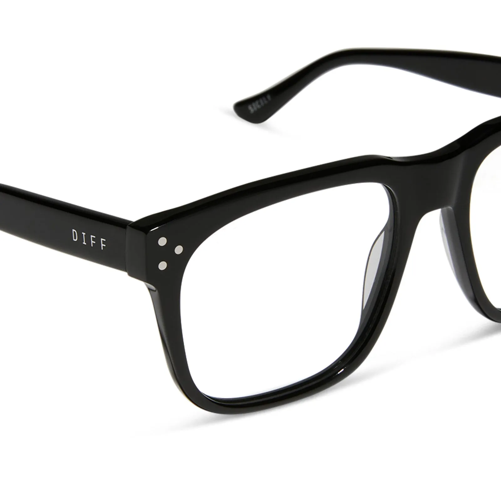 JESSIE JAMES DECKER - SICILY + BLACK + PRESCRIPTION GLASSES sold by Diff Eyewear product image thumbnail 4