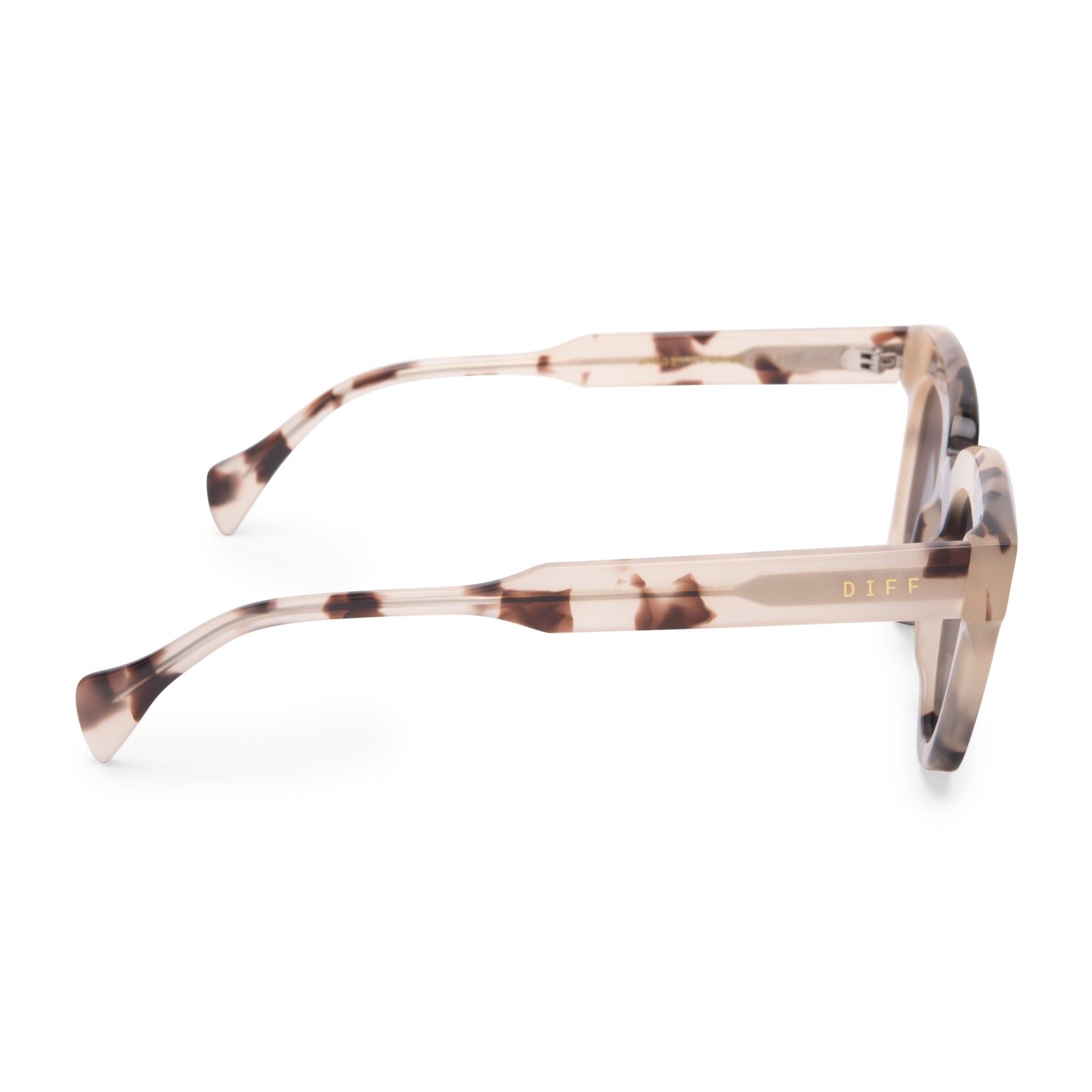 JAGGER - CREAM TORTOISE + GREY SUNGLASSES sold by Diff Eyewear product image thumbnail 4