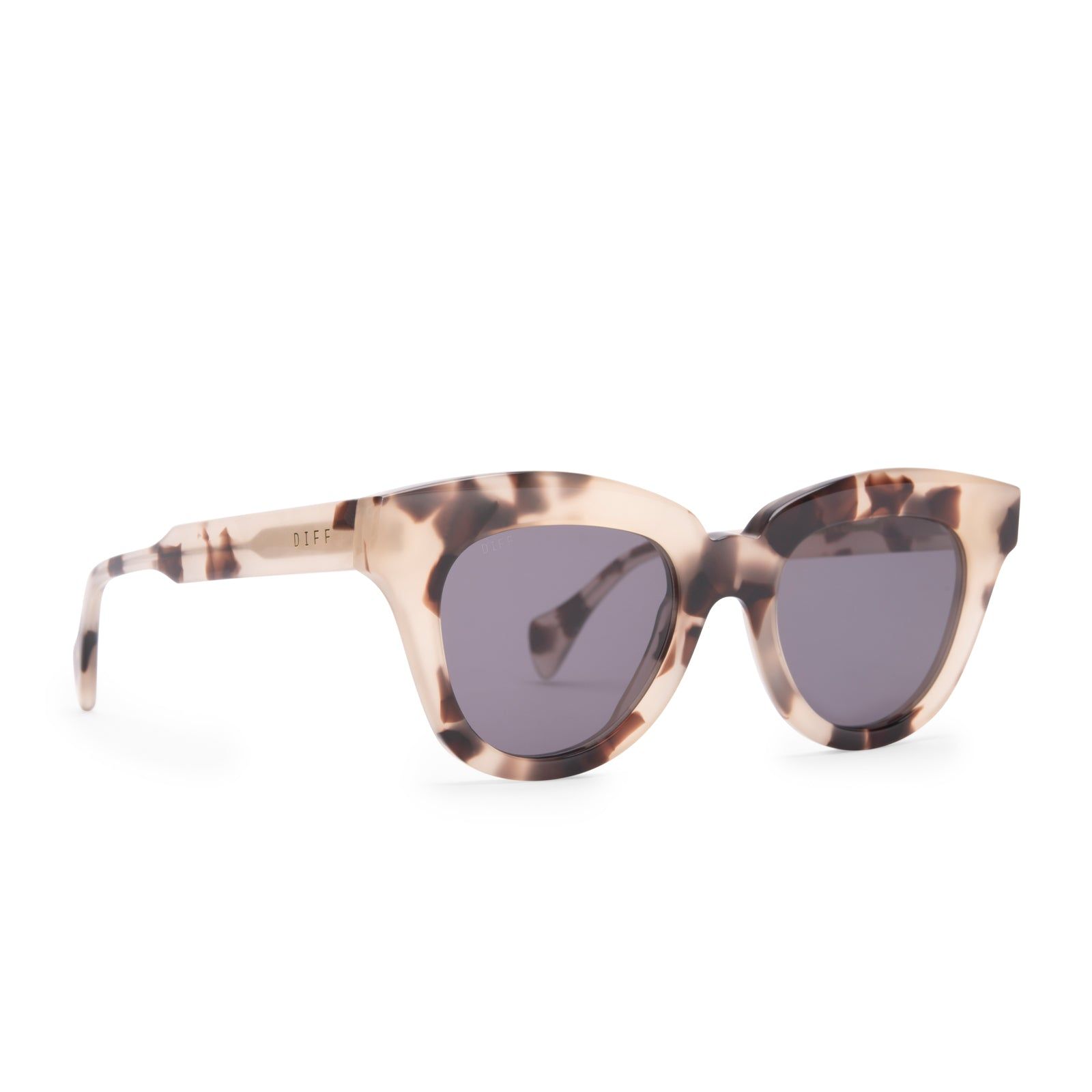 JAGGER - CREAM TORTOISE + GREY SUNGLASSES sold by Diff Eyewear product image thumbnail 2