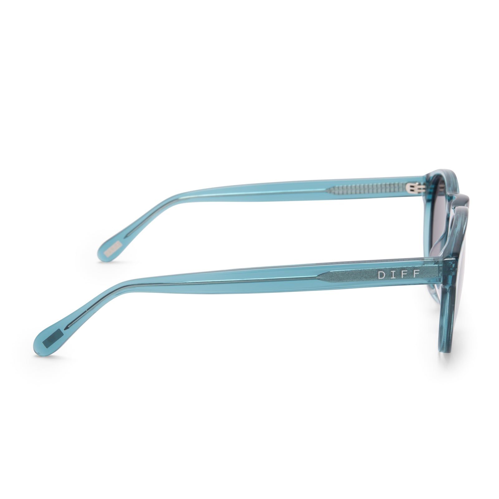 CODY - PURE BLUE + GREY MIRROR POLARIZED SUNGLASSES sold by Diff Eyewear product image thumbnail 3