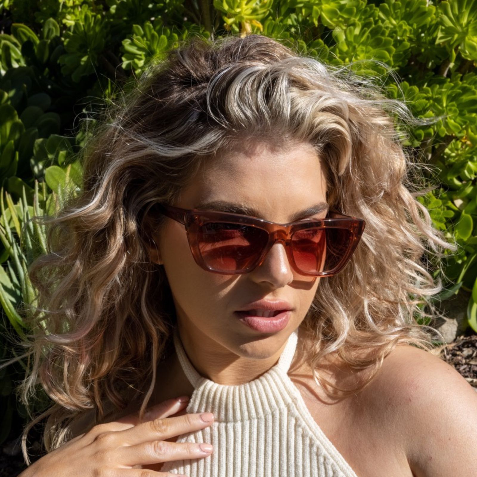 NATASHA - DUSK + DUSK GRADIENT SUNGLASSES sold by Diff Eyewear product image thumbnail 5