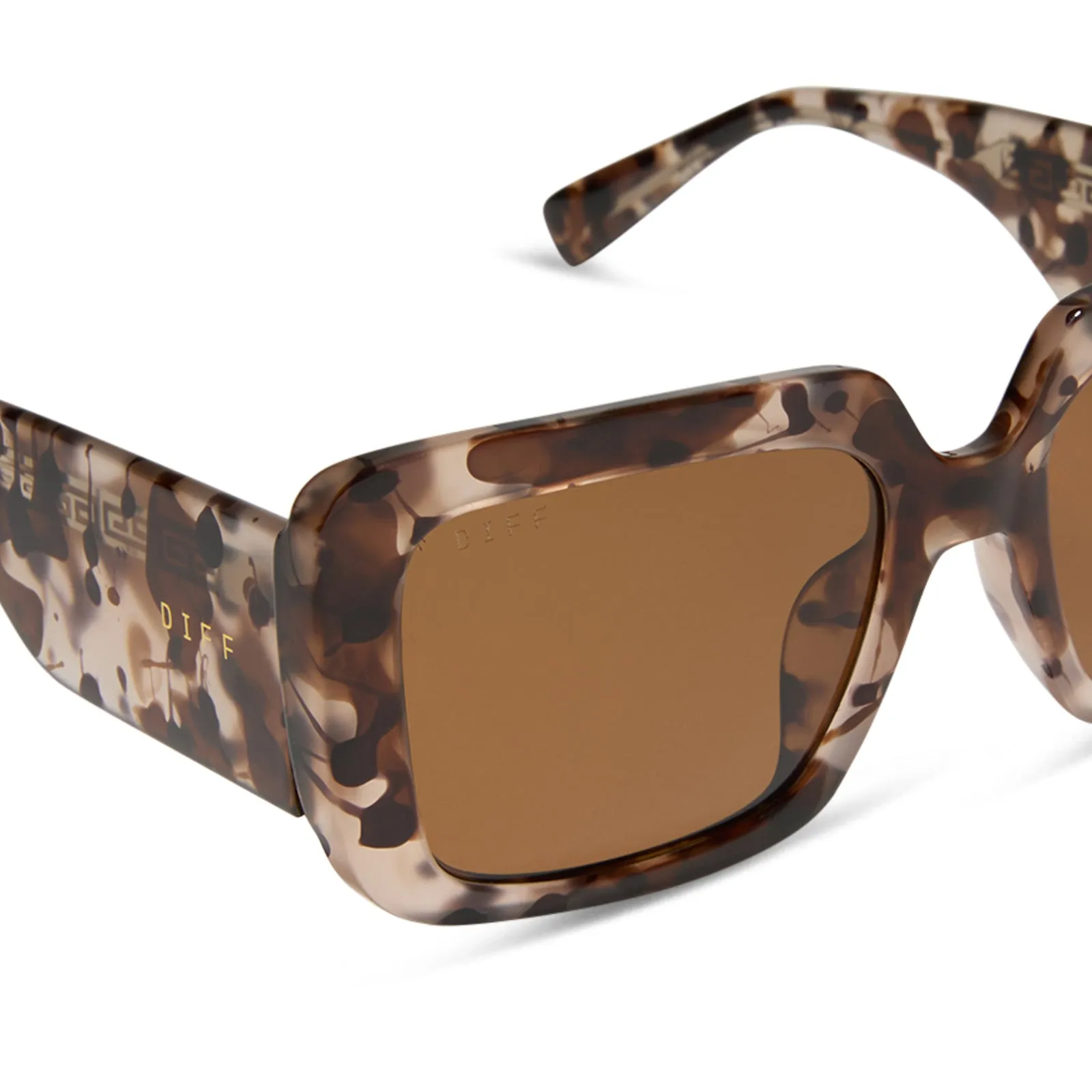 KRISTA HORTON - BOUJEE + HIMALAYAN TORTOISE + BROWN + POLARIZED SUNGLASSES sold by Diff Eyewear product image thumbnail 4