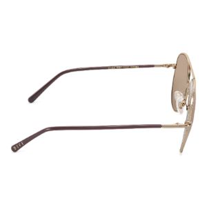 KNOX - ROSE GOLD + CHERRY BLOSSOM MIRROR SUNGLASSES sold by Diff Eyewear