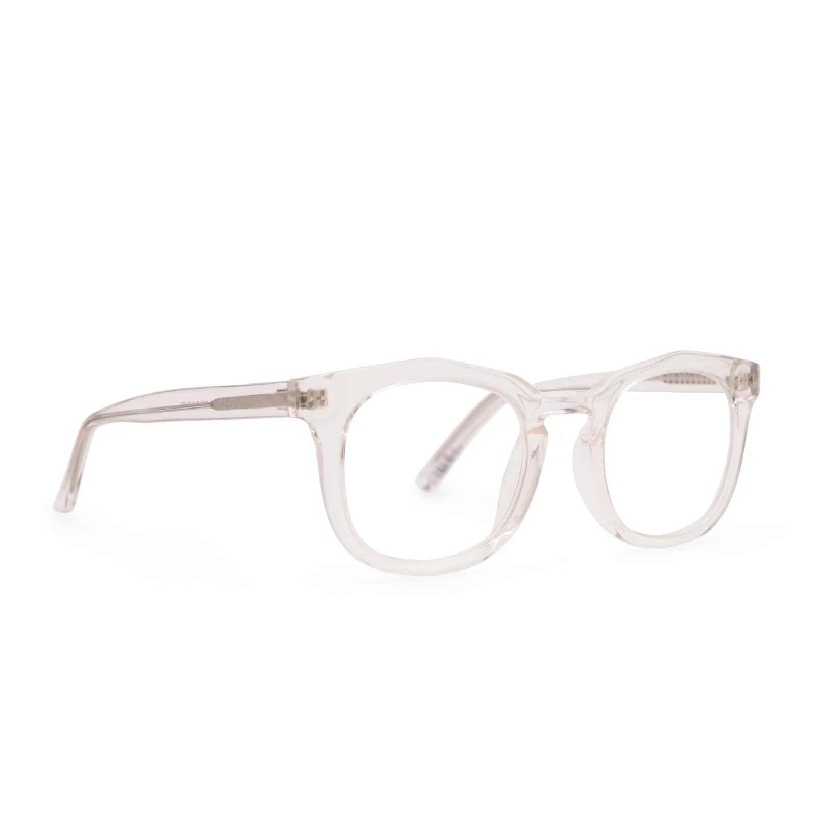ROWAN - CLEAR CRYSTAL + BLUE LIGHT READERS sold by Diff Eyewear product image thumbnail 2
