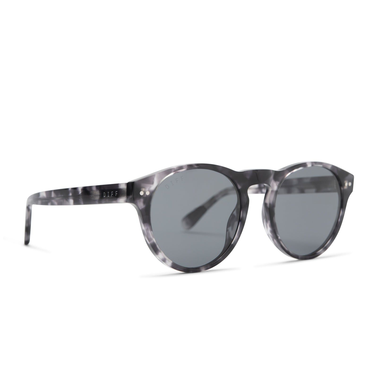 CODY - BLACK MARBLE + GREY POLARIZED SUNGLASSES sold by Diff Eyewear product image thumbnail 2
