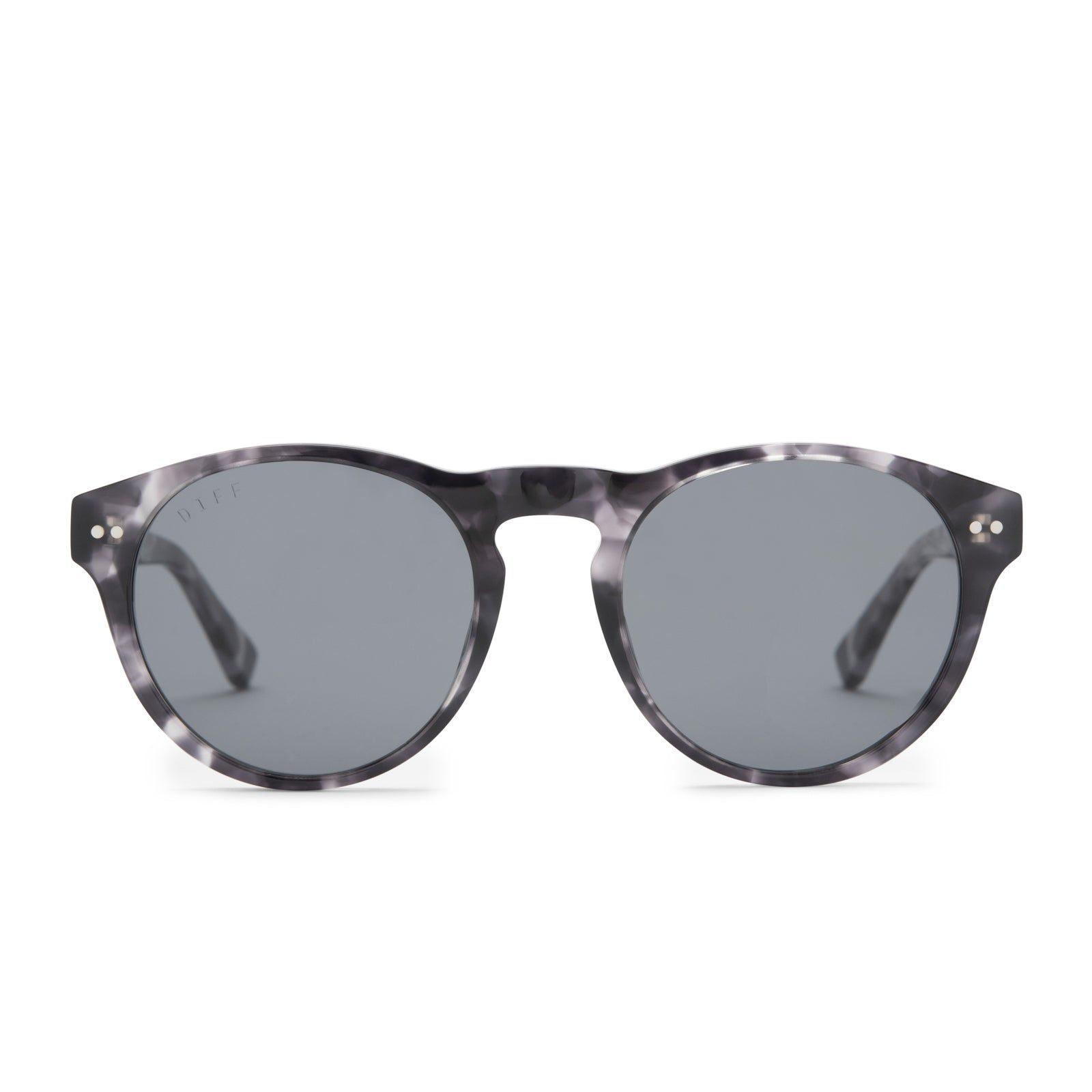 CODY - BLACK MARBLE + GREY POLARIZED SUNGLASSES sold by Diff Eyewear