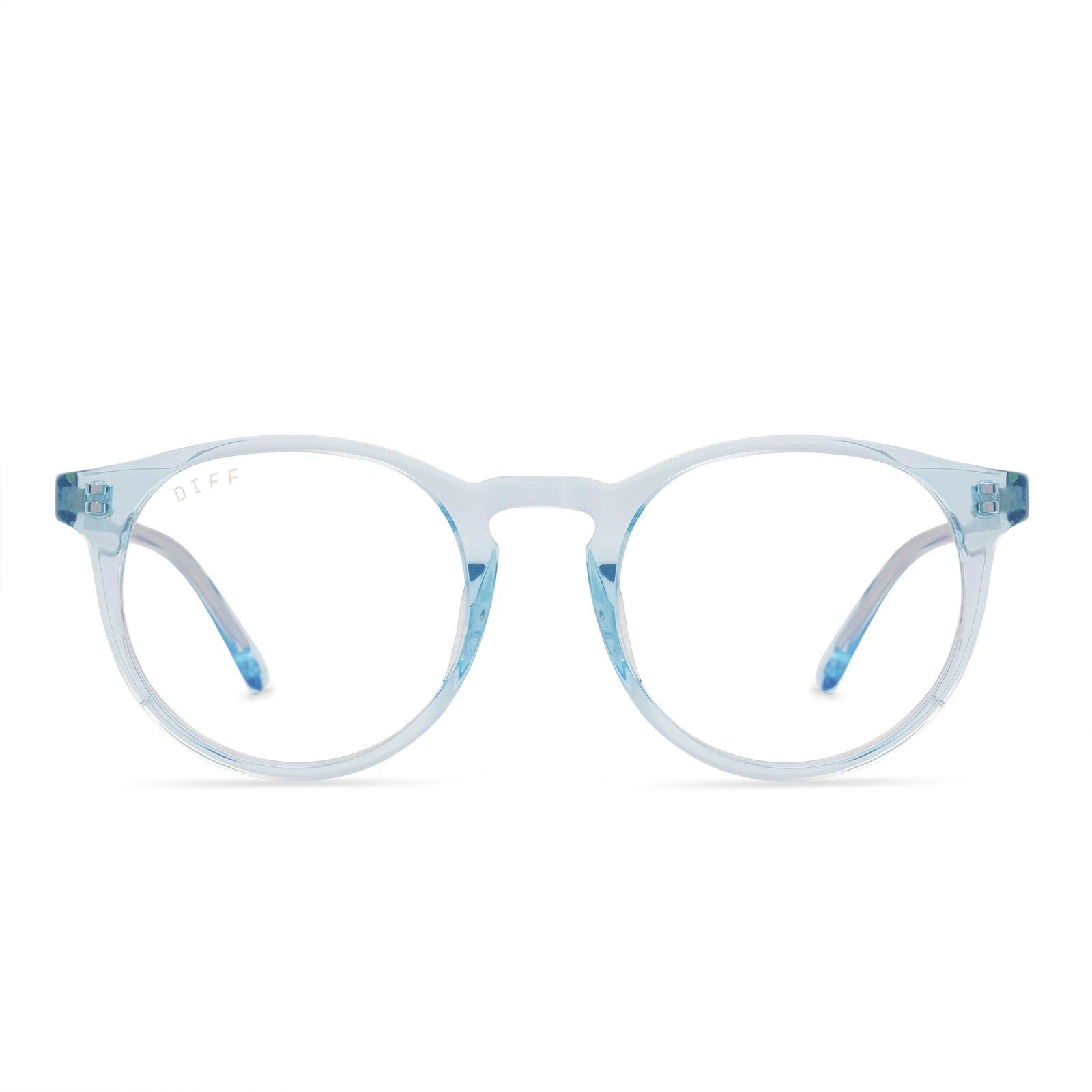 SAWYER - AQUA SEA CRYSTAL + BLUE LIGHT TECHNOLOGY GLASSES sold by Diff Eyewear