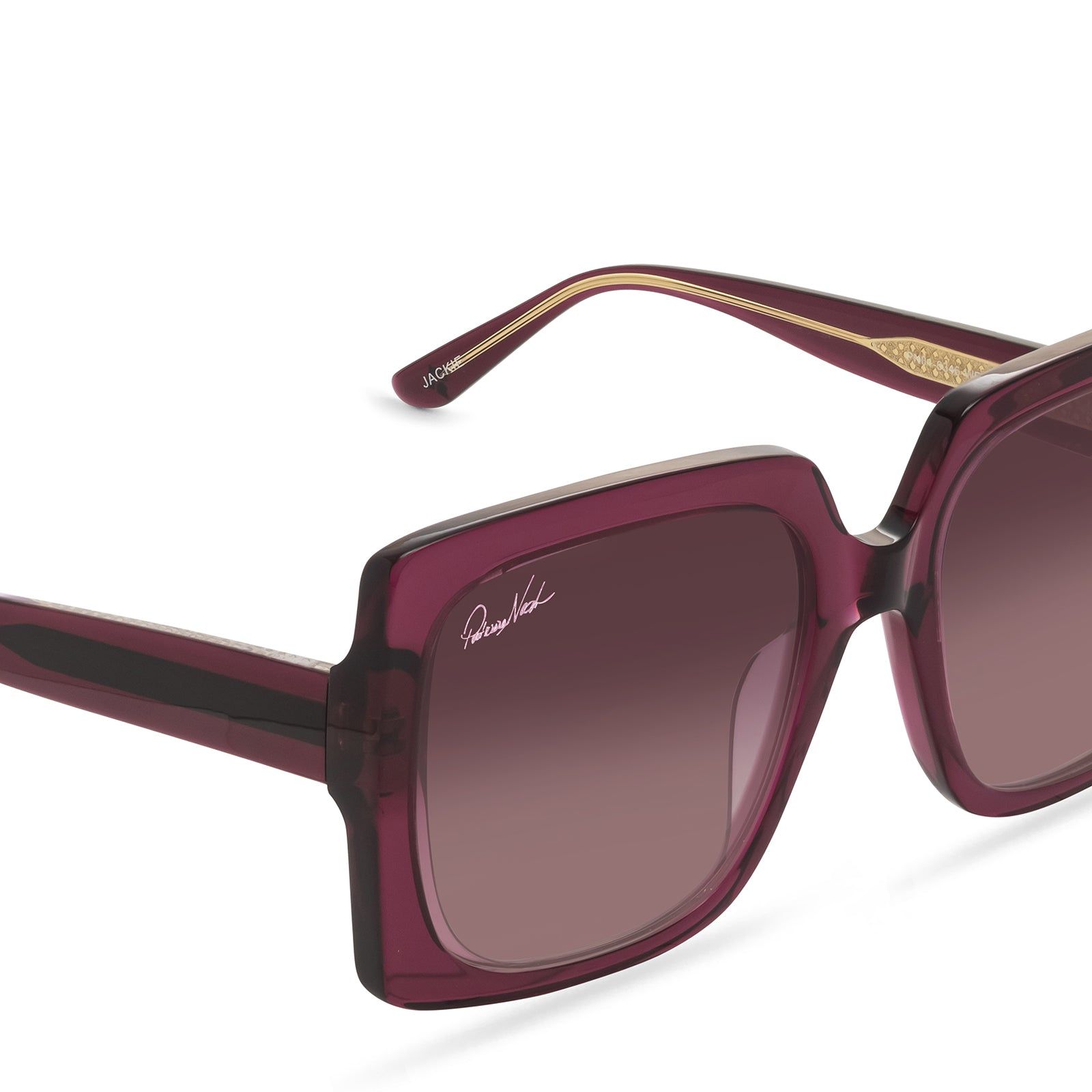 PATRICIA NASH - JACKIE + WINE CRYSTAL + WINE GRADIENT SUNGLASSES sold by Diff Eyewear product image thumbnail 4