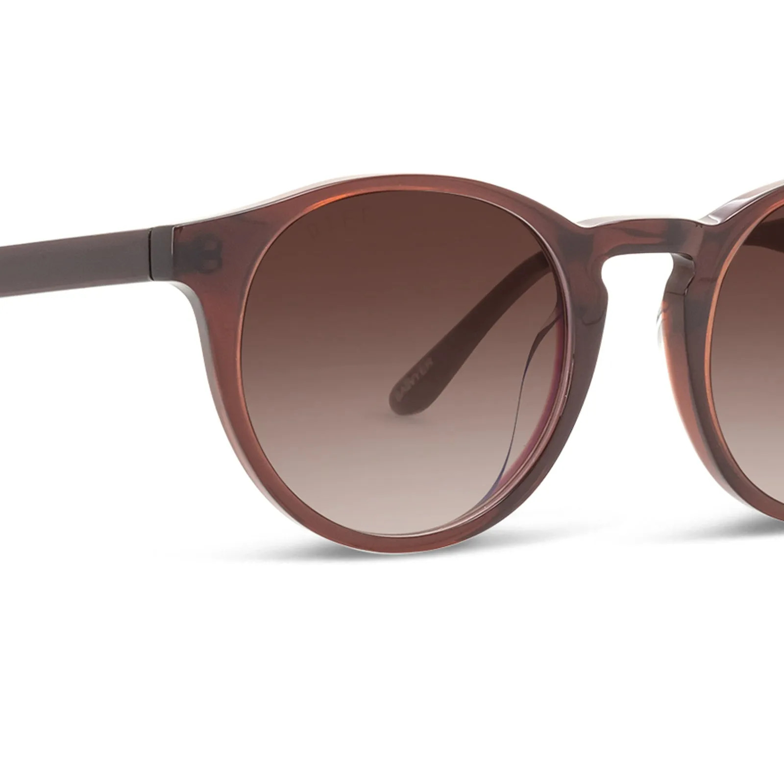 SAWYER - CHESTNUT CRYSTAL + BROWN GRADIENT SUNGLASSES sold by Diff Eyewear product image thumbnail 3