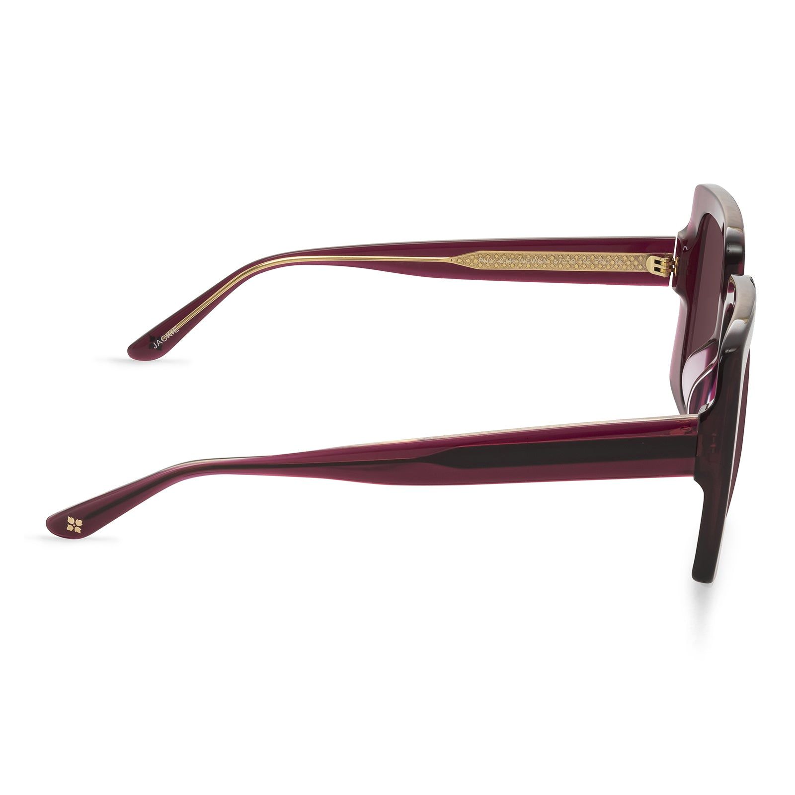 PATRICIA NASH - JACKIE + WINE CRYSTAL + WINE GRADIENT SUNGLASSES sold by Diff Eyewear product image thumbnail 3