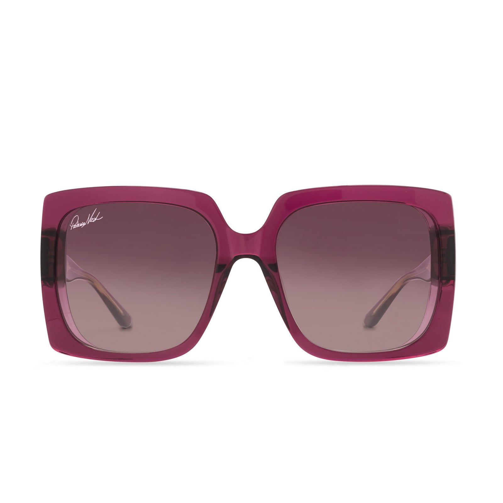 PATRICIA NASH - JACKIE + WINE CRYSTAL + WINE GRADIENT SUNGLASSES sold by Diff Eyewear