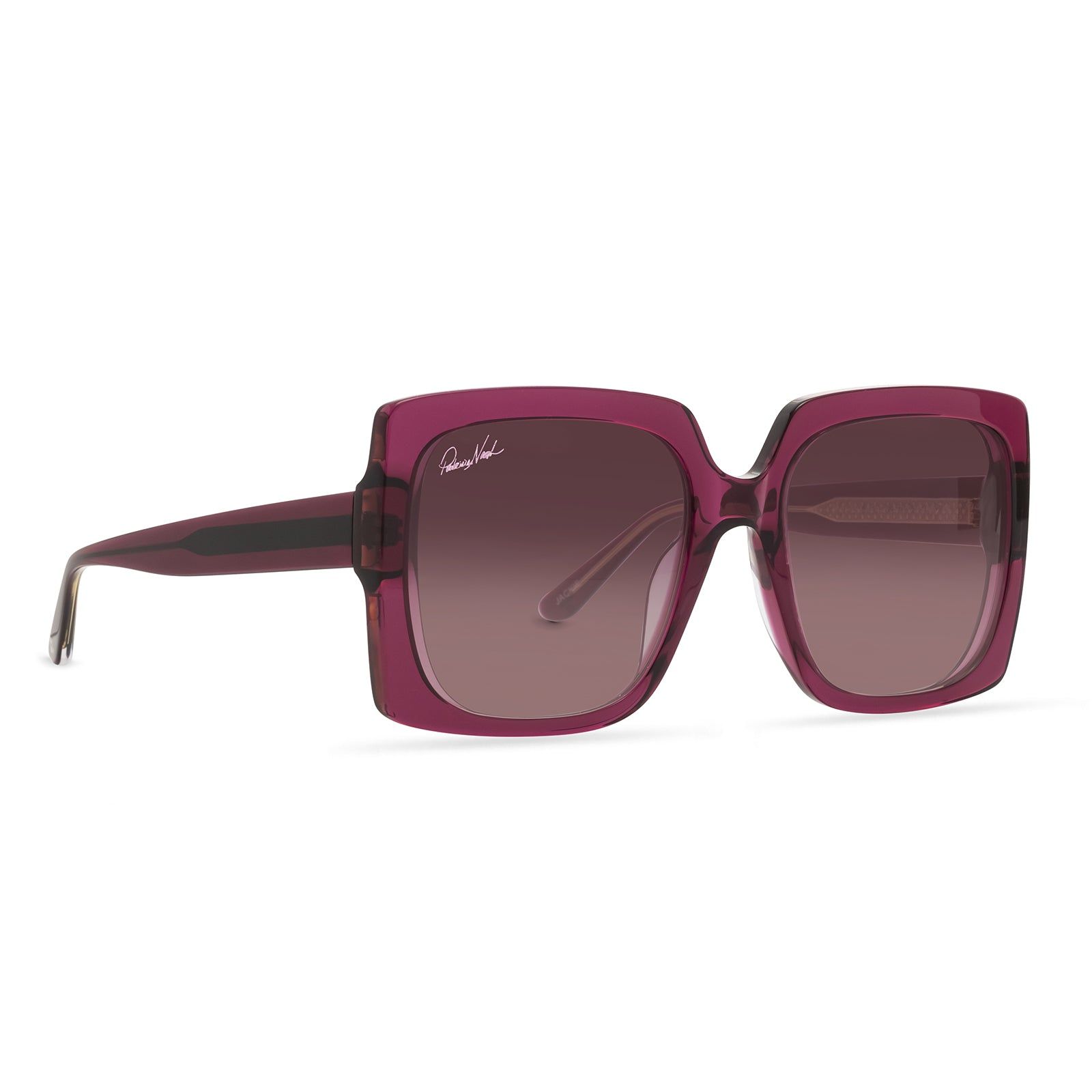 PATRICIA NASH - JACKIE + WINE CRYSTAL + WINE GRADIENT SUNGLASSES sold by Diff Eyewear product image thumbnail 2