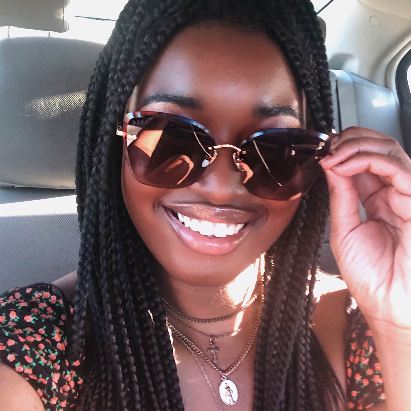 WILLOW - GOLD W/SEA TORTOISE TIPS + BROWN GRADIENT SUNGLASSES sold by Diff Eyewear product image thumbnail 4