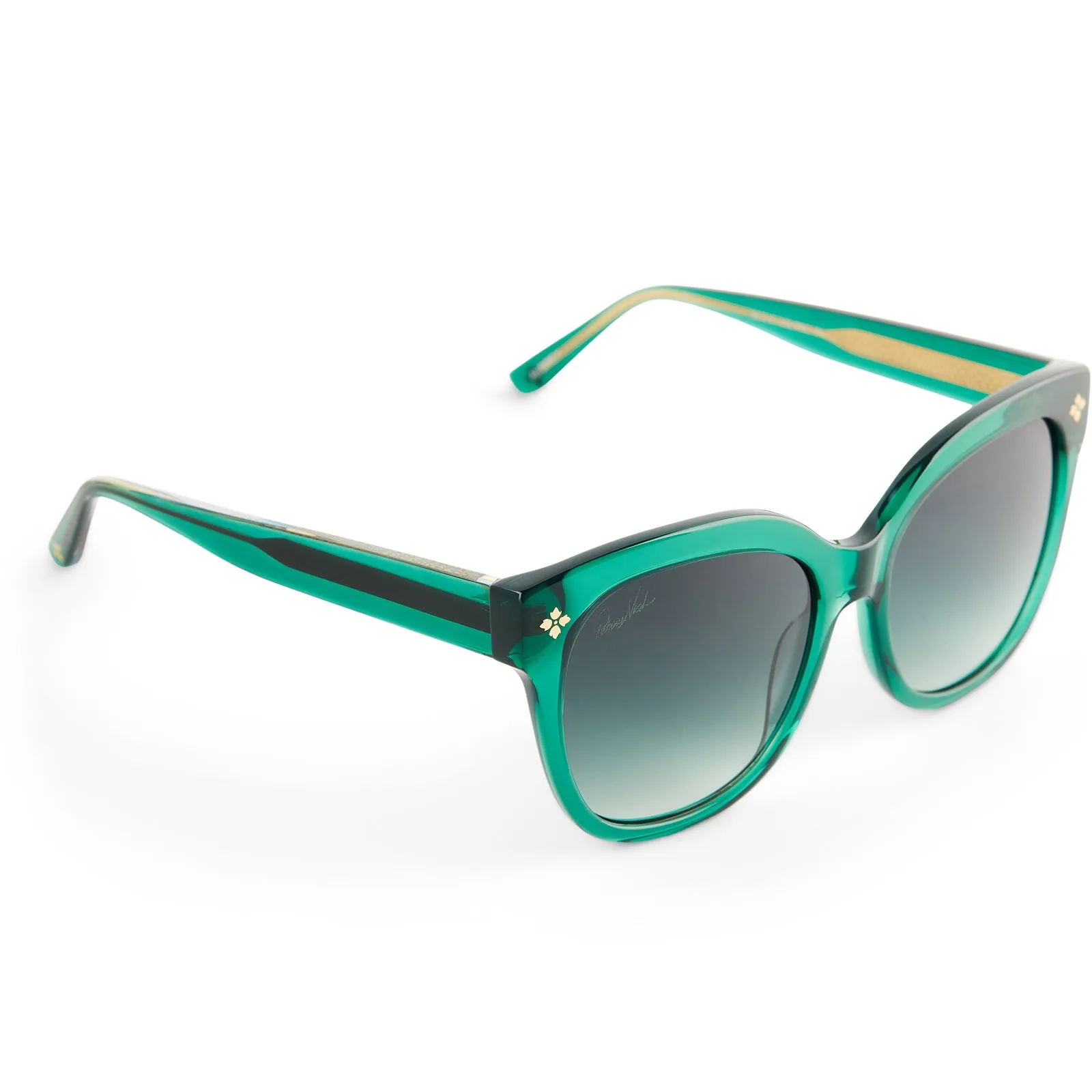 PATRICIA NASH - AUDREY + PLANET CRYSTAL + G15 GRADIENT SUNGLASSES sold by Diff Eyewear product image thumbnail 4