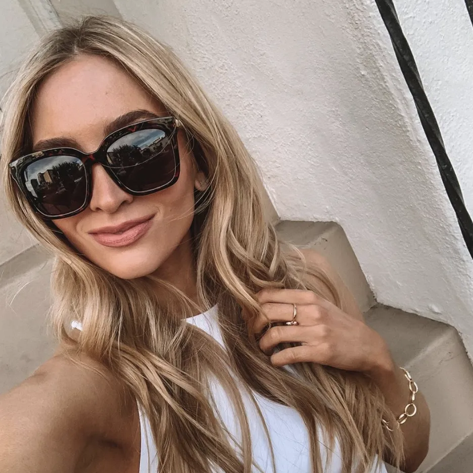 BELLA - TORTOISE + GREY + POLARIZED SUNGLASSES sold by Diff Eyewear product image thumbnail 5