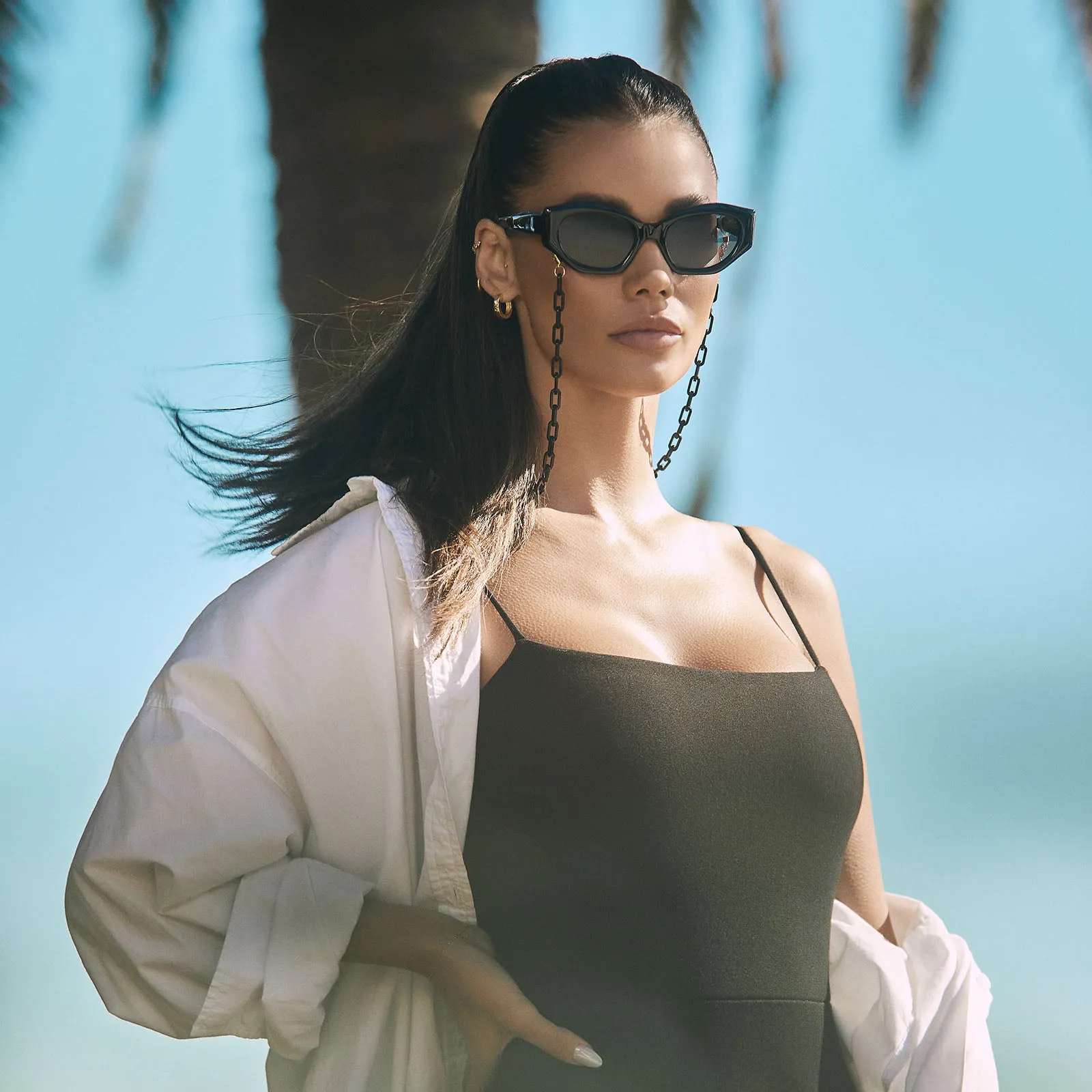 Small Acetate Chain - Black sold by Diff Eyewear product image thumbnail 4