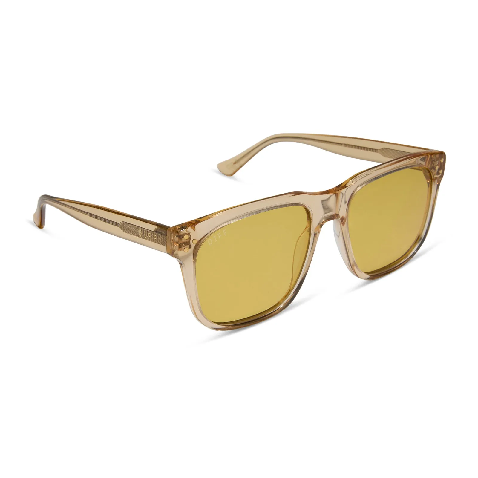 SICILY - HONEY CRYSTAL + HONEY BEE SUNGLASSES sold by Diff Eyewear product image thumbnail 2