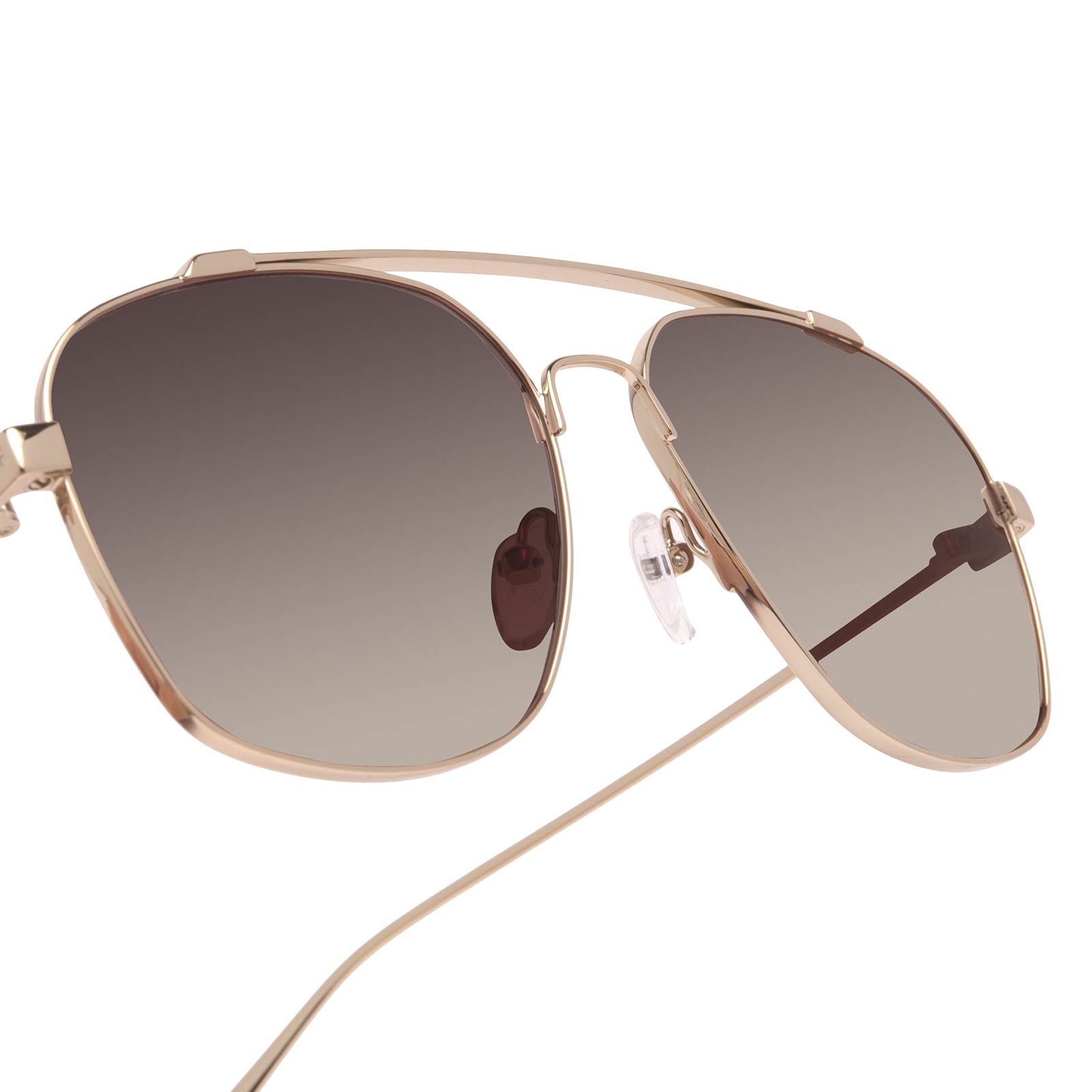 ATLAS - GOLD + BROWN SUNGLASSES sold by Diff Eyewear product image thumbnail 8