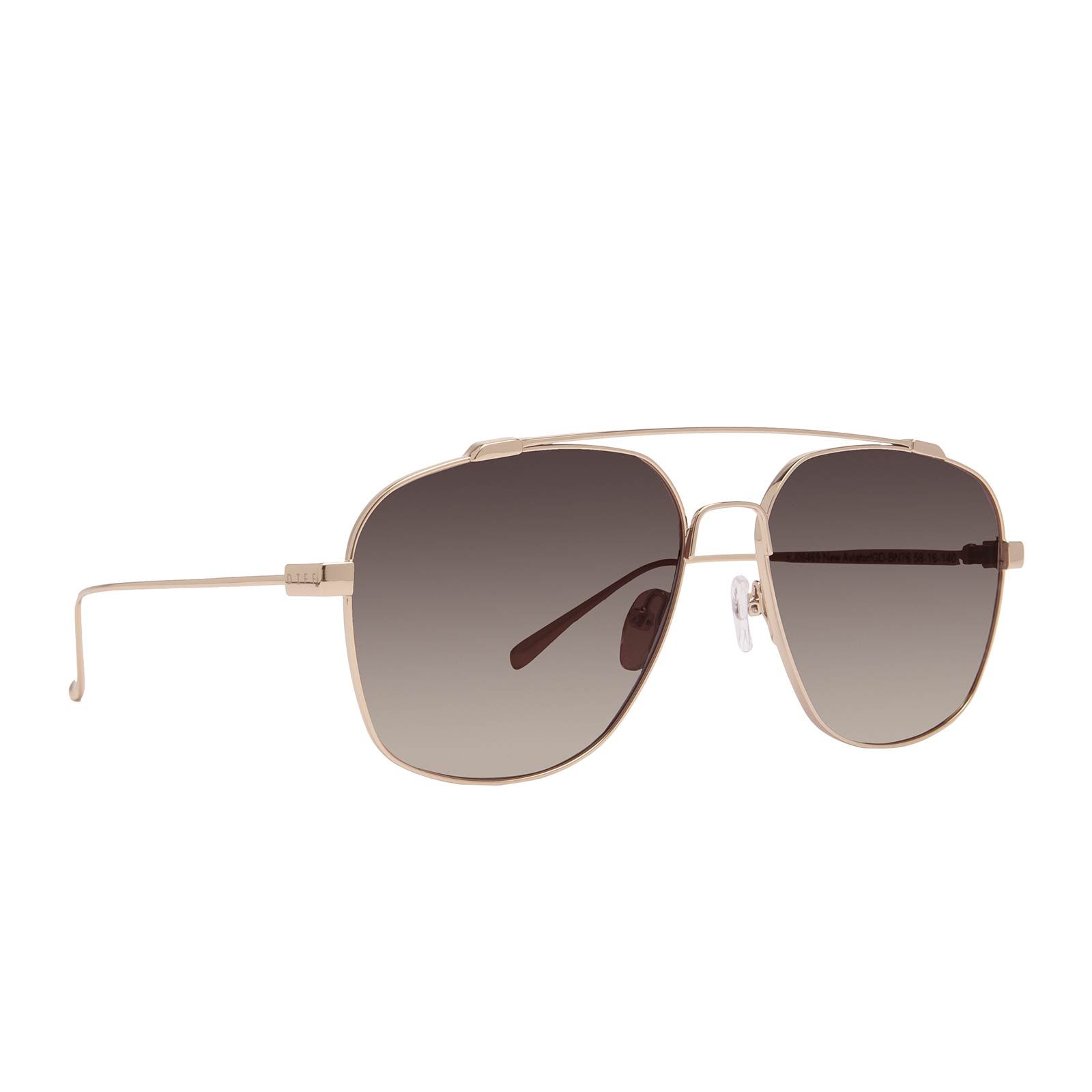 ATLAS - GOLD + BROWN SUNGLASSES sold by Diff Eyewear product image thumbnail 2