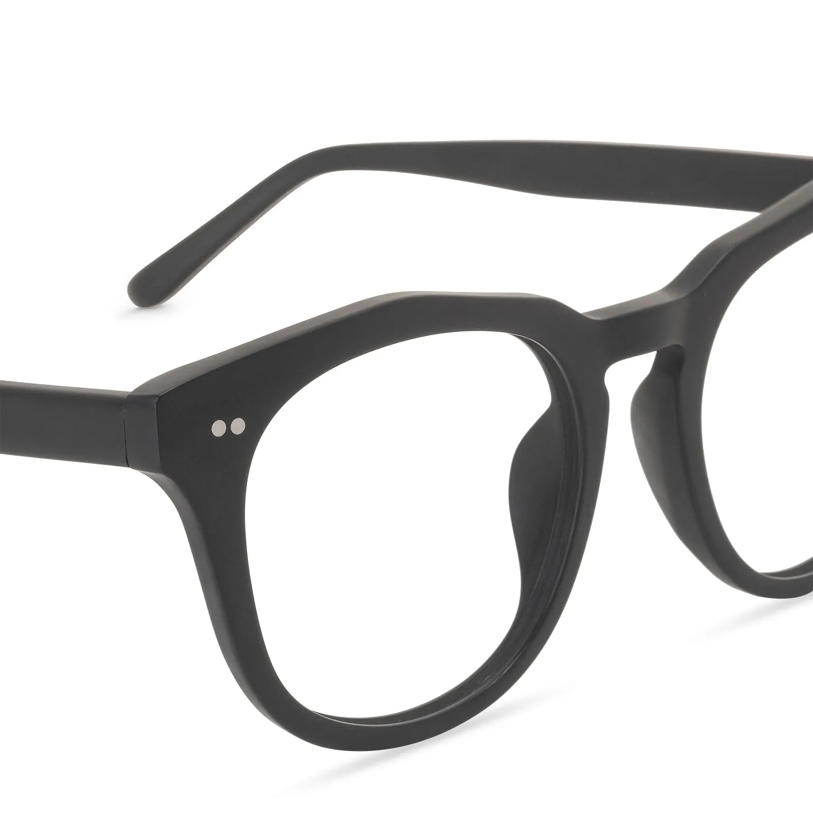 WESTON - MATTE BLACK + GLASSES sold by Diff Eyewear product image thumbnail 4