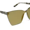 GOLDIE - KOMBU + MOSS MIRROR SUNGLASSES sold by Diff Eyewear