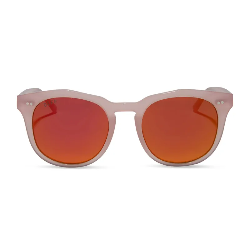 WESTON - COQUILLE + SUNSET MIRROR SUNGLASSES sold by Diff Eyewear