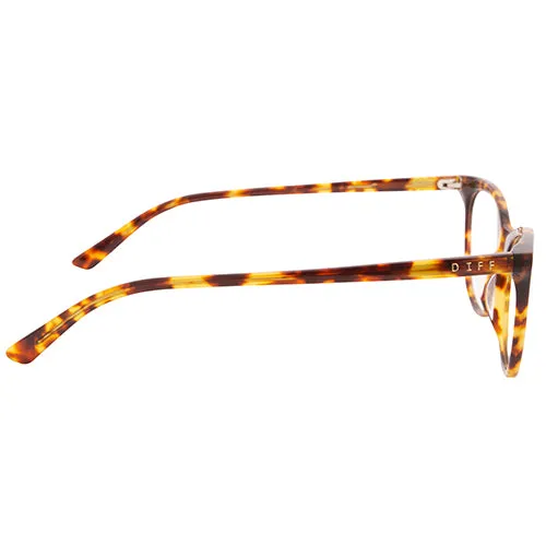 JADE - AMBER TORTOISE + GLASSES sold by Diff Eyewear product image thumbnail 3