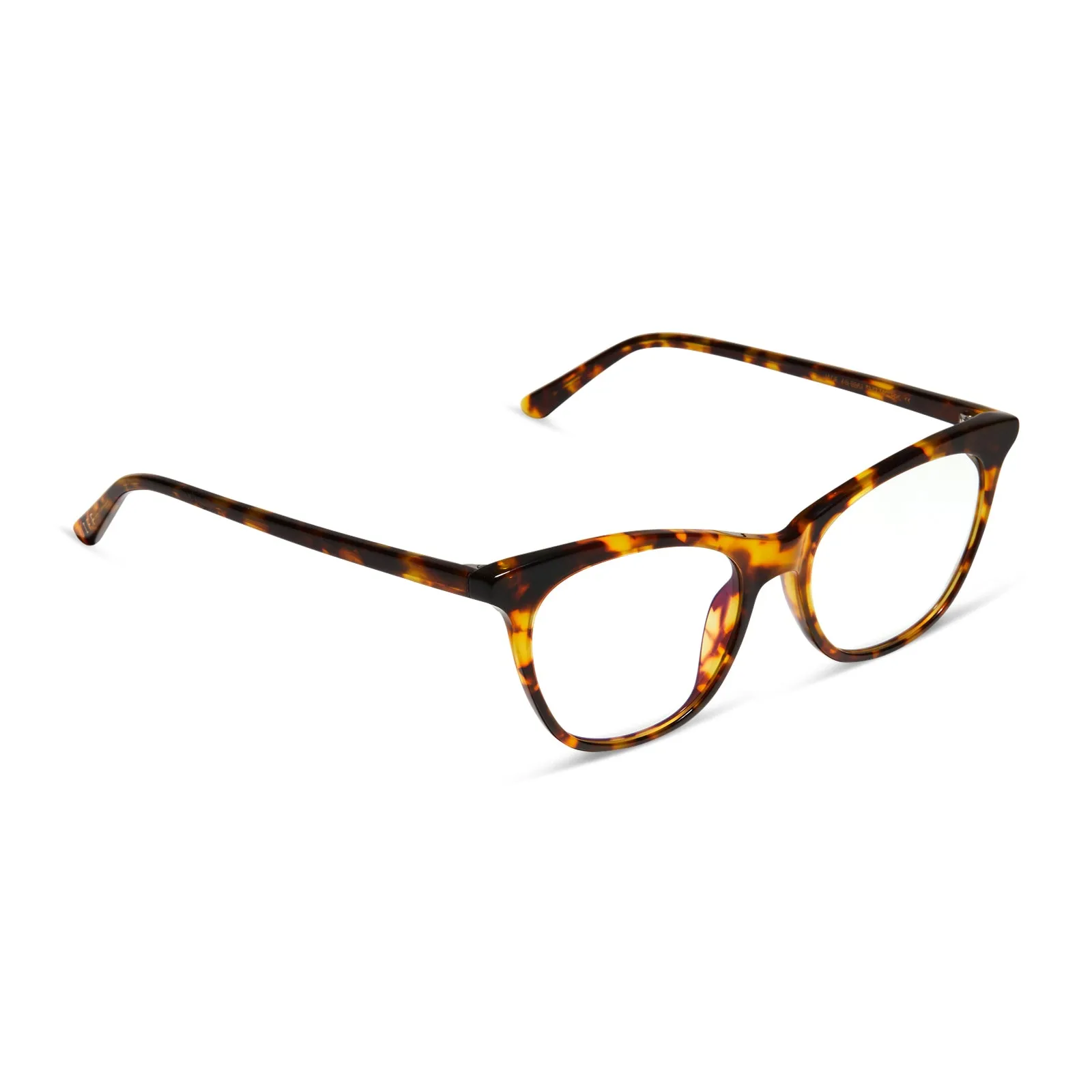 JADE - AMBER TORTOISE + GLASSES sold by Diff Eyewear product image thumbnail 2