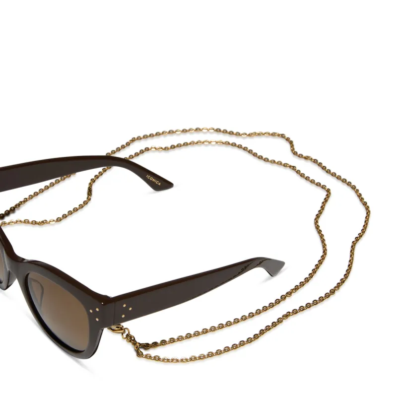 Double Metal Fine Chain - Gold sold by Diff Eyewear