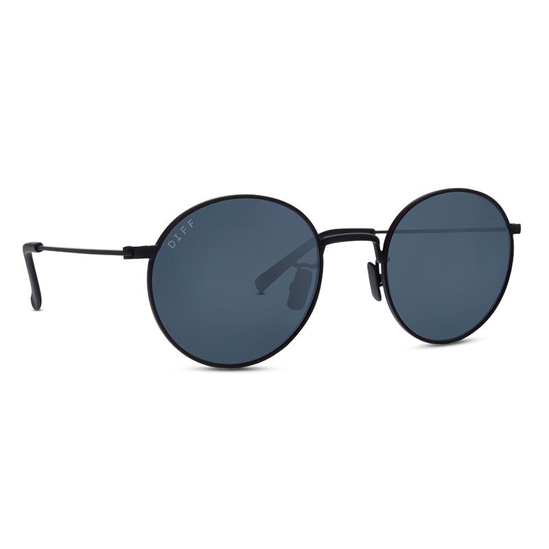 DAISY - MATTE BLACK + GREY + POLARIZED SUNGLASSES sold by Diff Eyewear product image thumbnail 2
