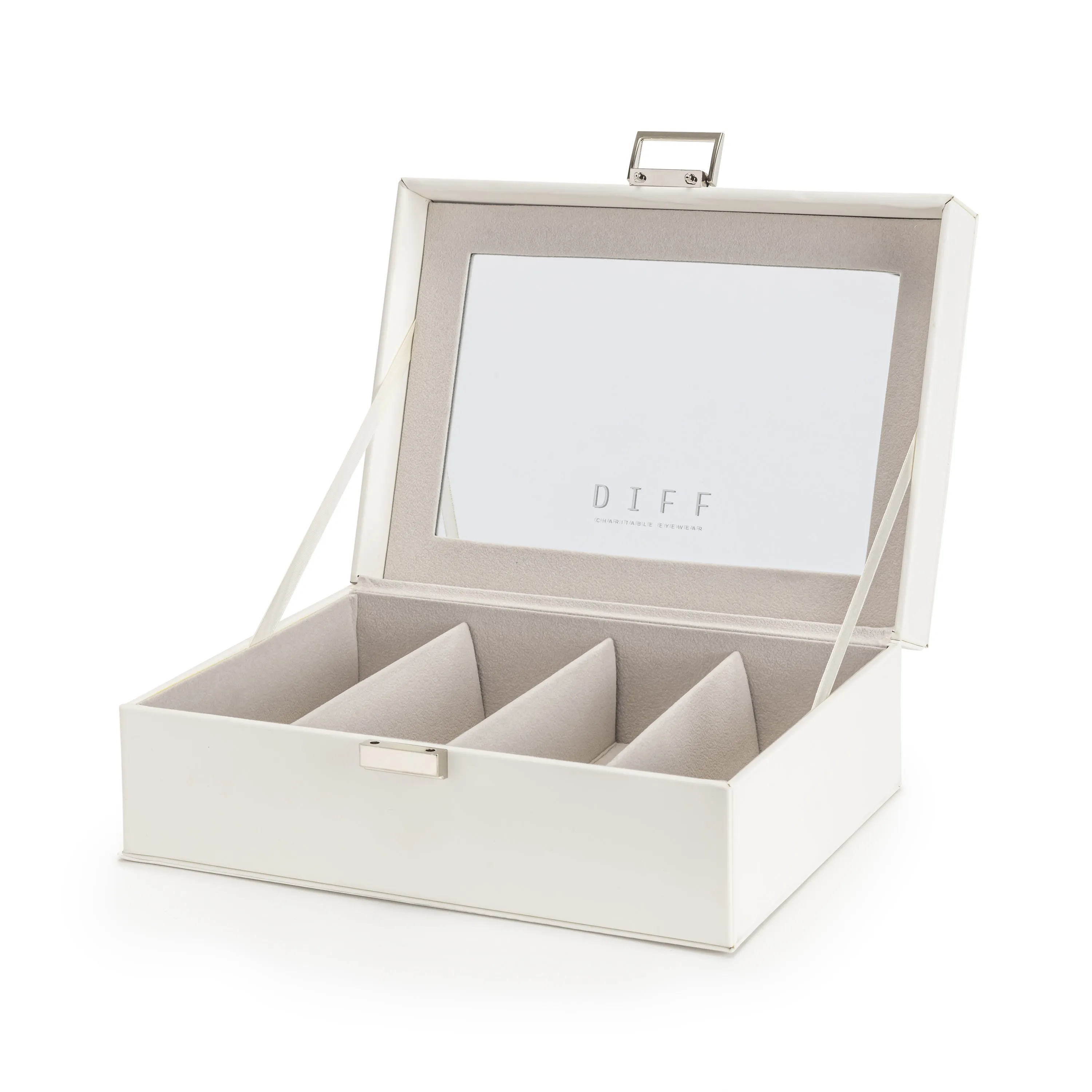 VANITY CASE - 4 PAIR + WHITE sold by Diff Eyewear