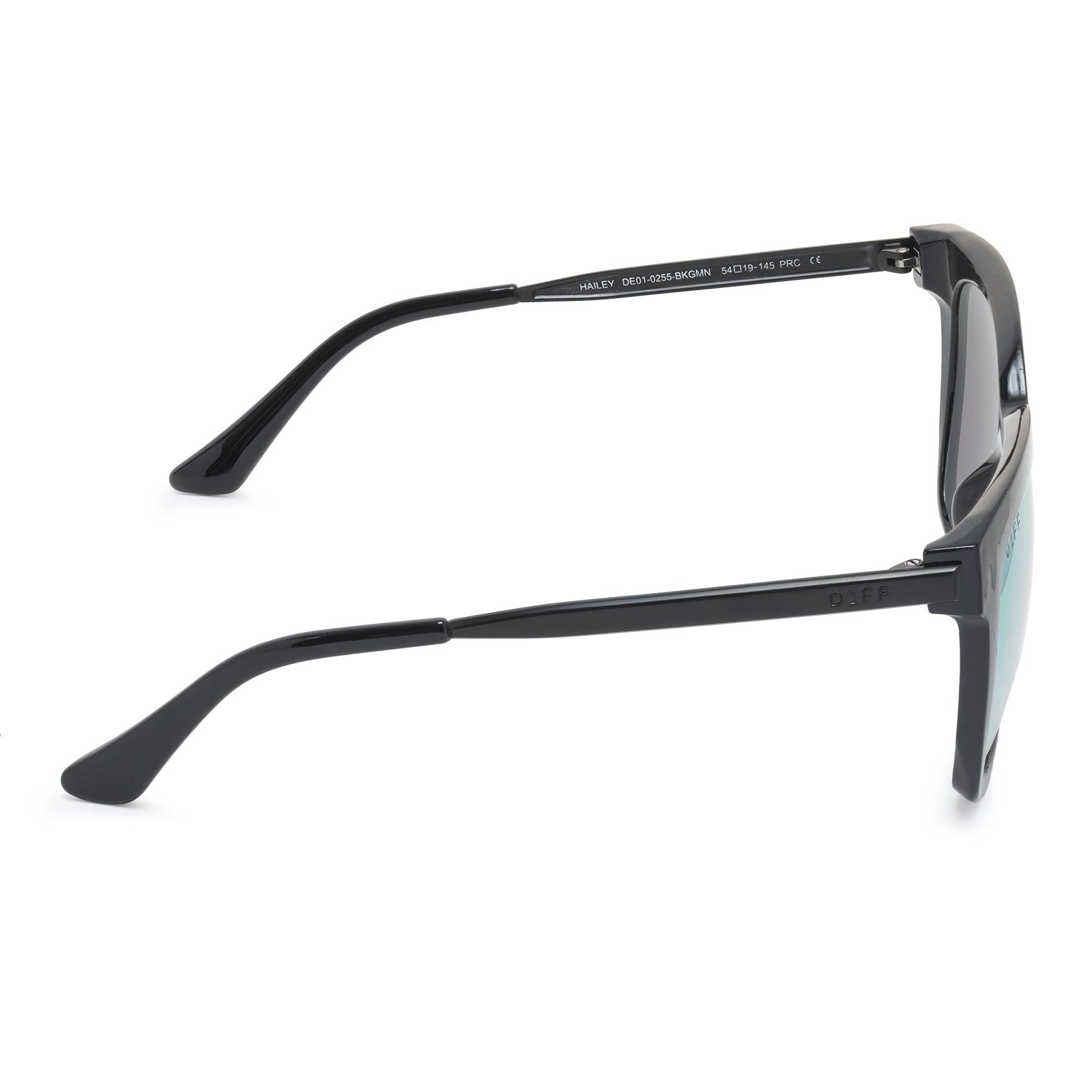 HAILEY - BLACK + GOLD MIRROR SUNGLASSES sold by Diff Eyewear product image thumbnail 4