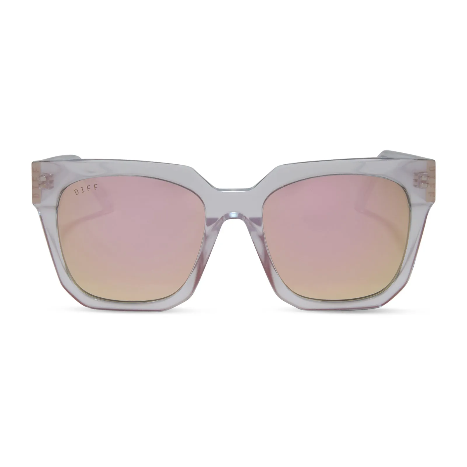ARIANA II - OPALESCENT PINK + CHERRY BLOSSOM MIRROR SUNGLASSES sold by Diff Eyewear