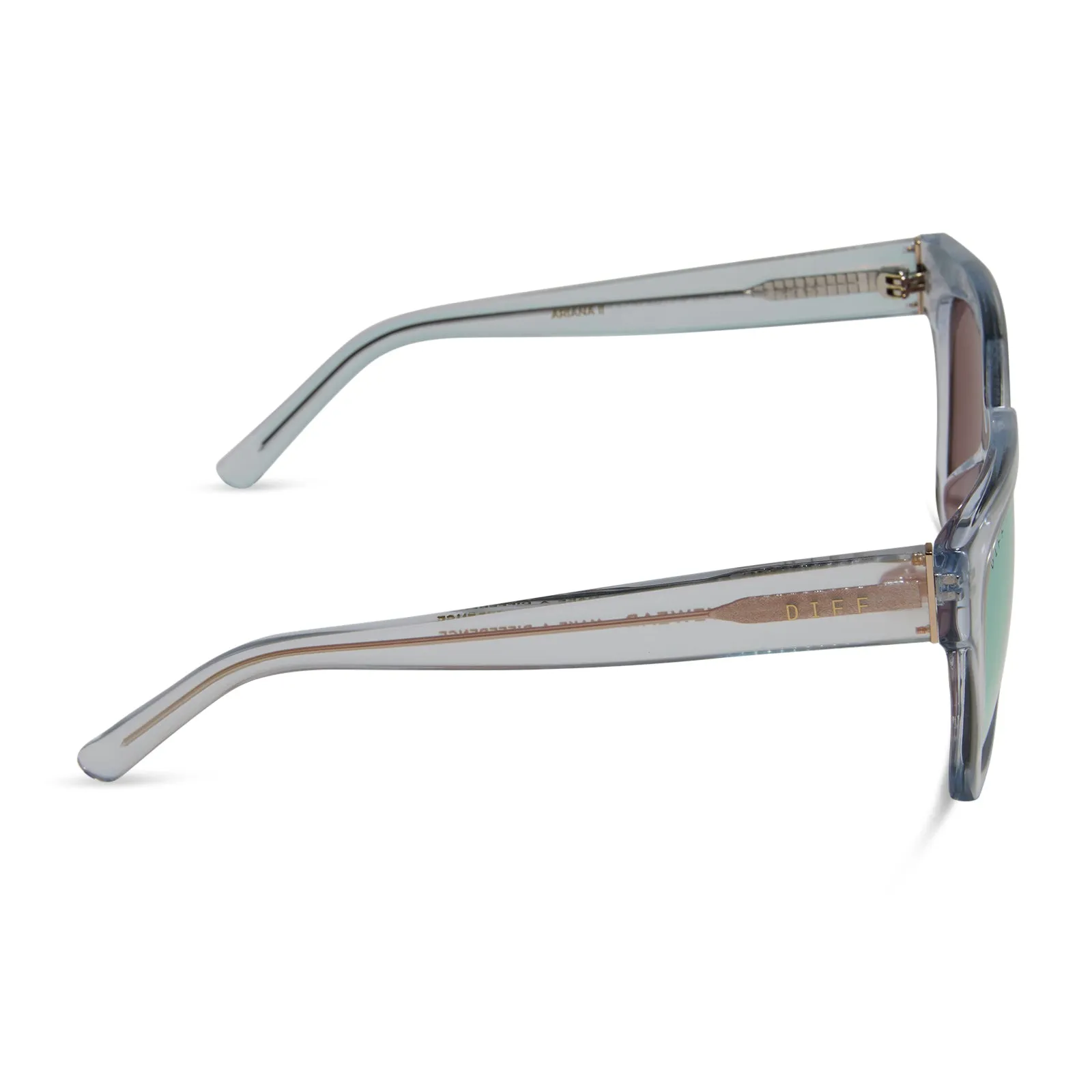 ARIANA II - OPALESCENT PINK + CHERRY BLOSSOM MIRROR SUNGLASSES sold by Diff Eyewear product image thumbnail 3